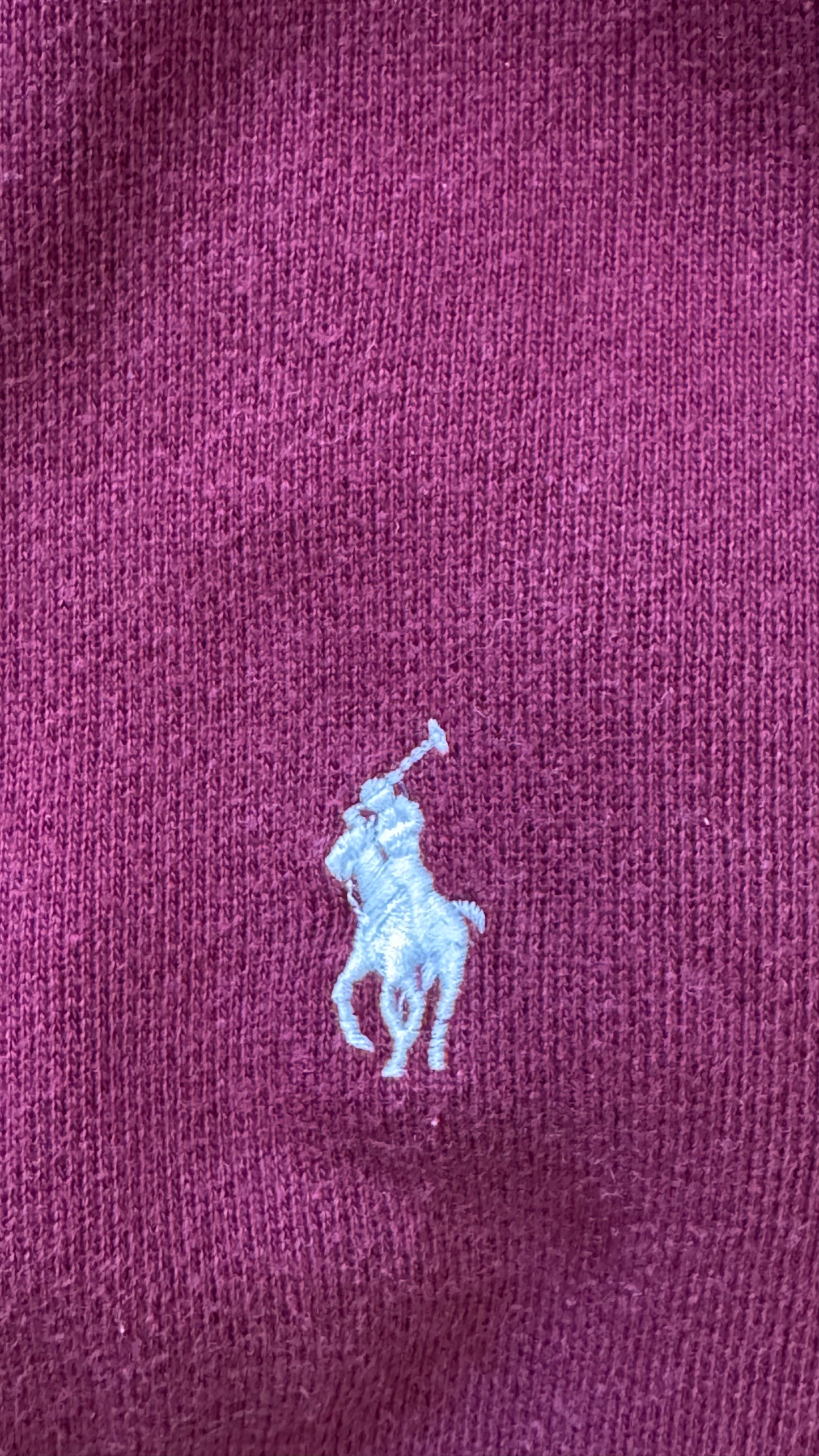 Veste à capuche bordeaux Ralph Lauren - XS homme / S femme