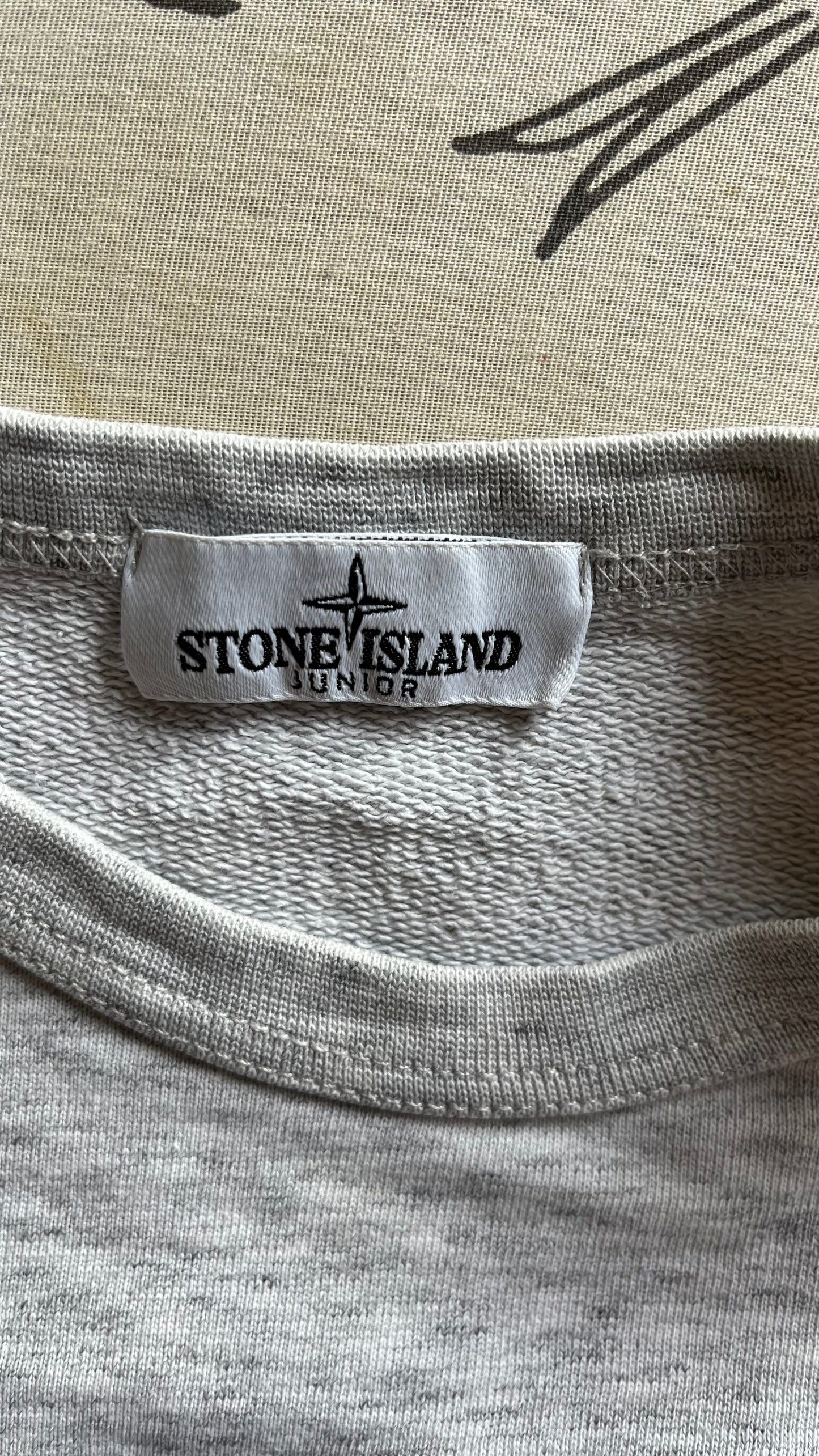 Pull gris clair Stone Island - S