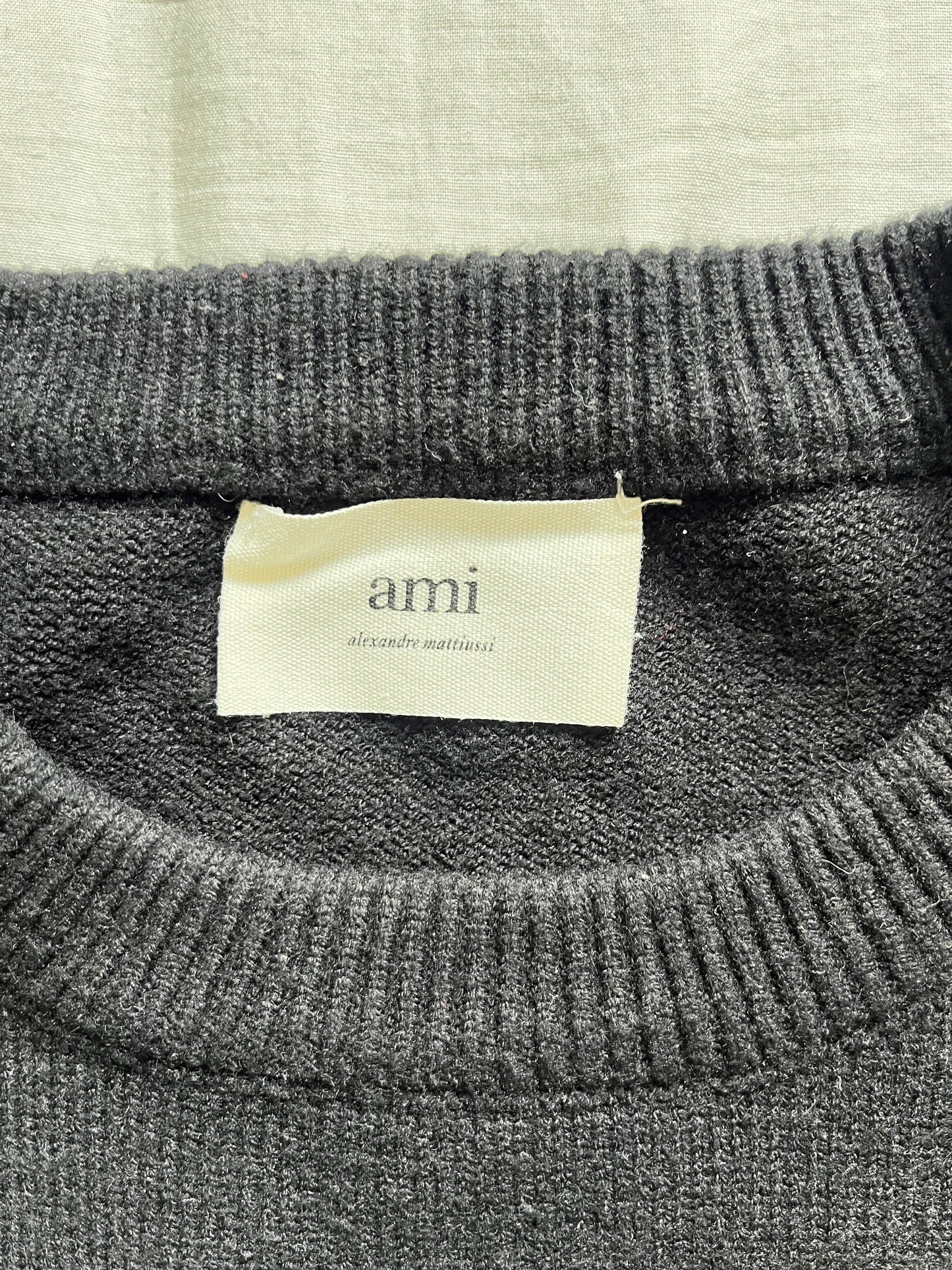 Pull noir Ami Paris - M femme / S homme