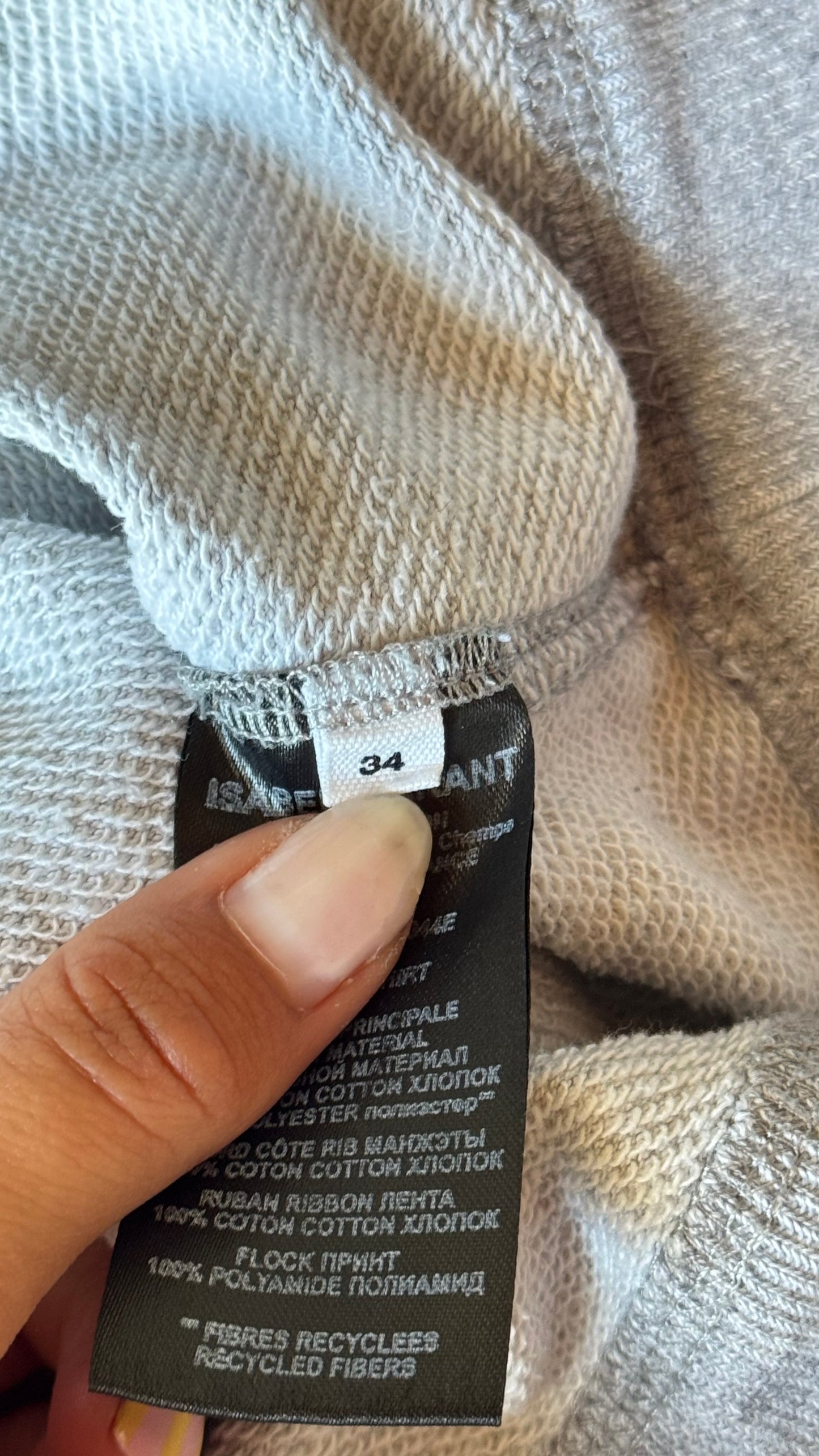 Sweat gris Isabel Marant - S