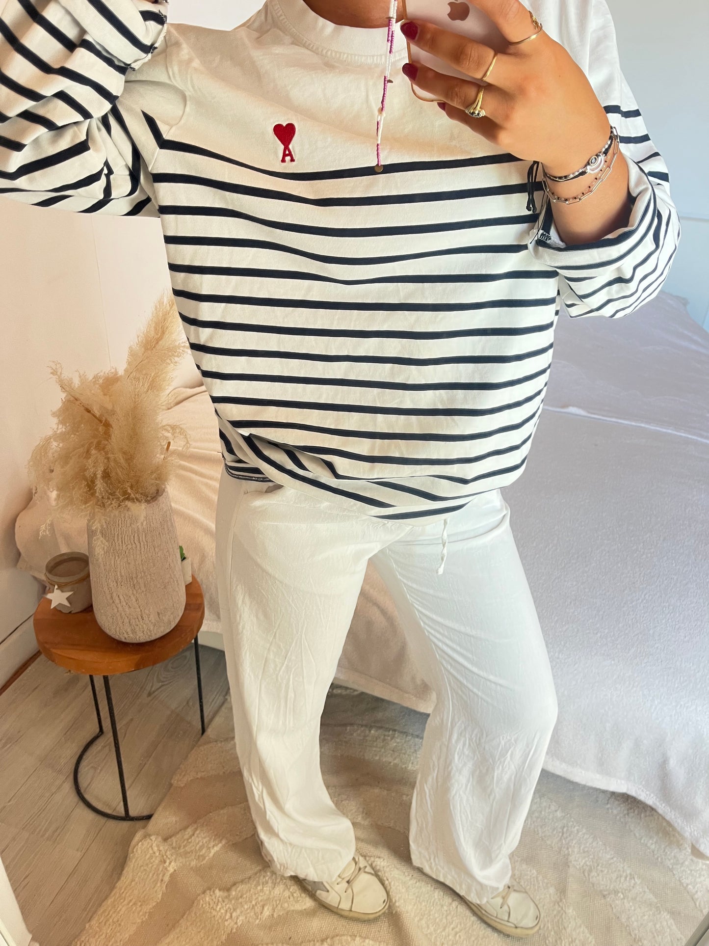 Pull marinière Ami Paris - L femme / M homme