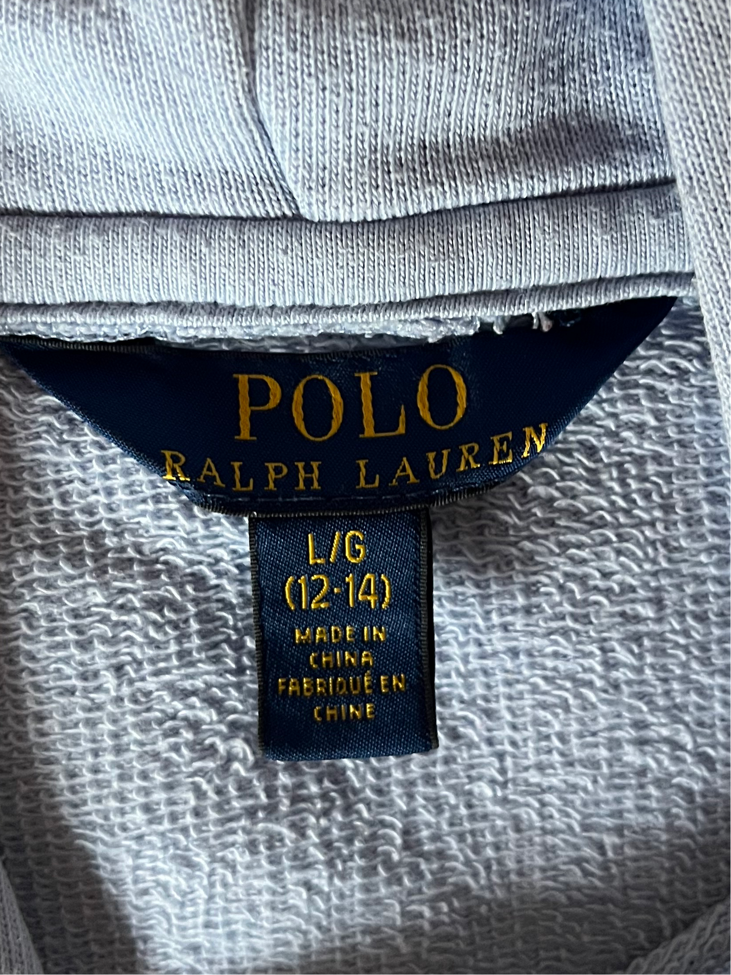 Sweat à capuche bleu pastel - XS