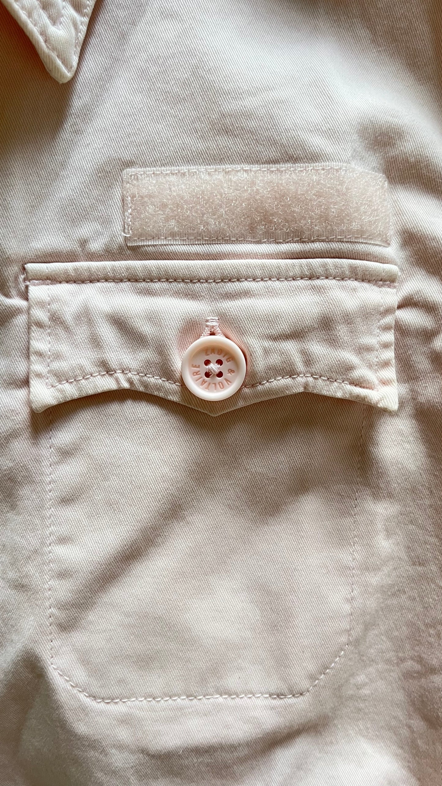 Chemise rose Zadig & Voltaire - S