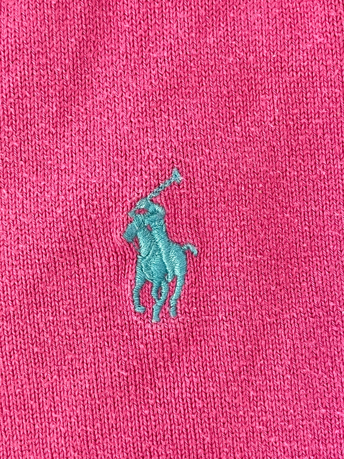 Pull col V rose Ralph Lauren - L