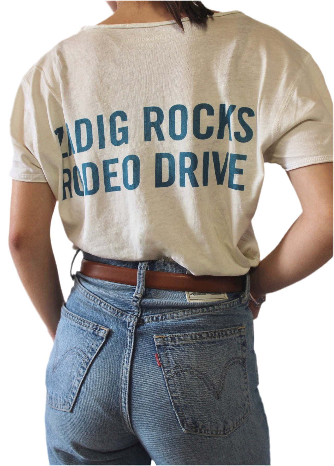 T-shirt Zadig & Voltaire inscriptions dos - S