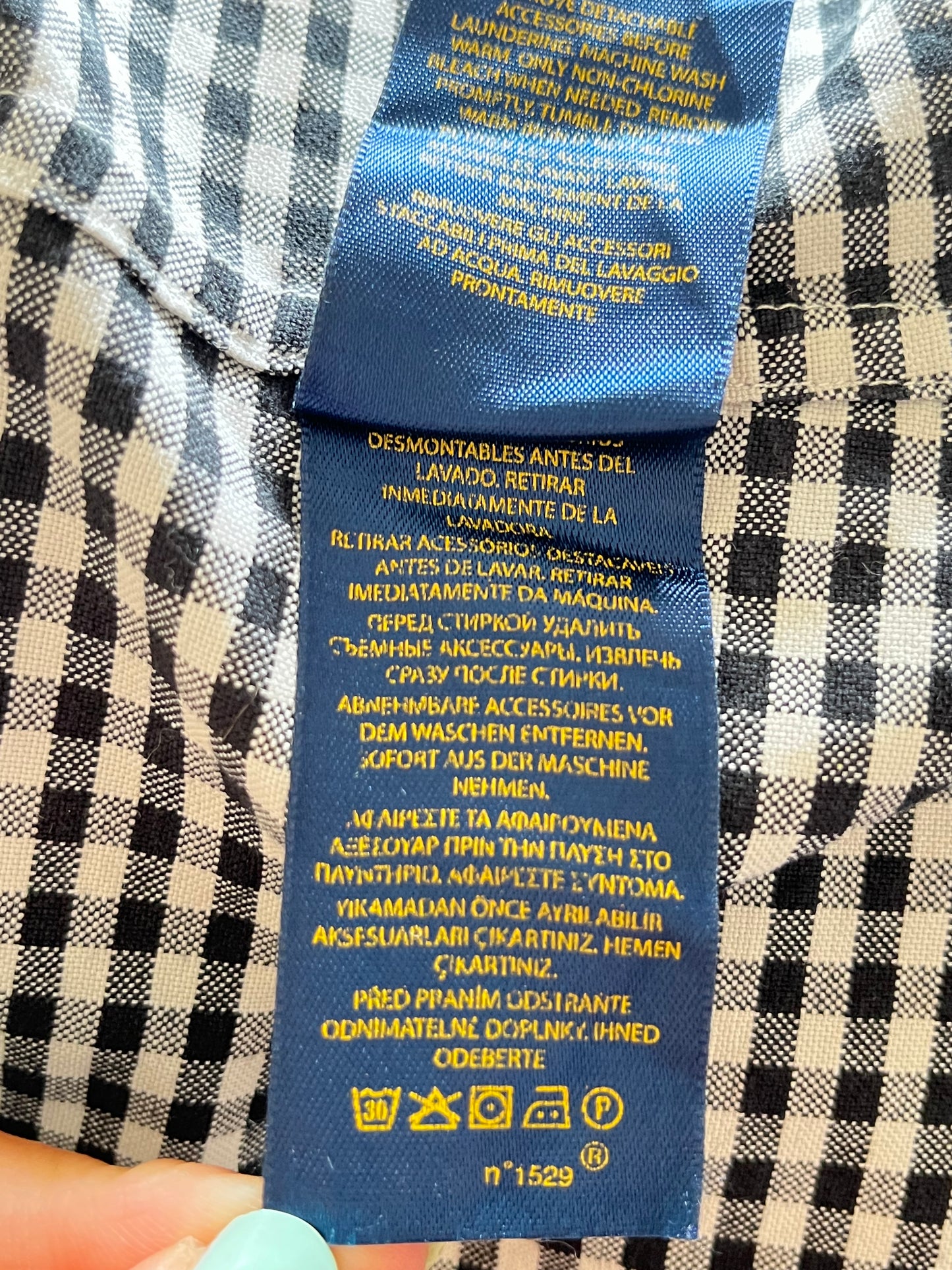 Chemise à carreaux Ralph Lauren - M