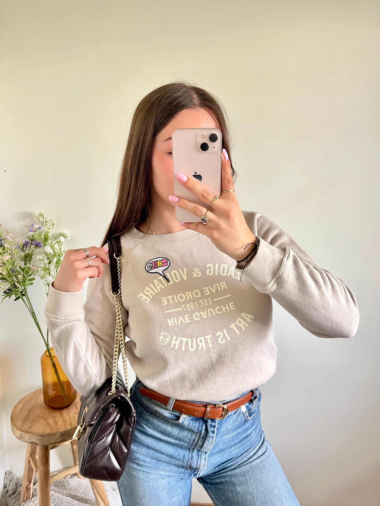 Pull beige Zadig & Voltaire - S