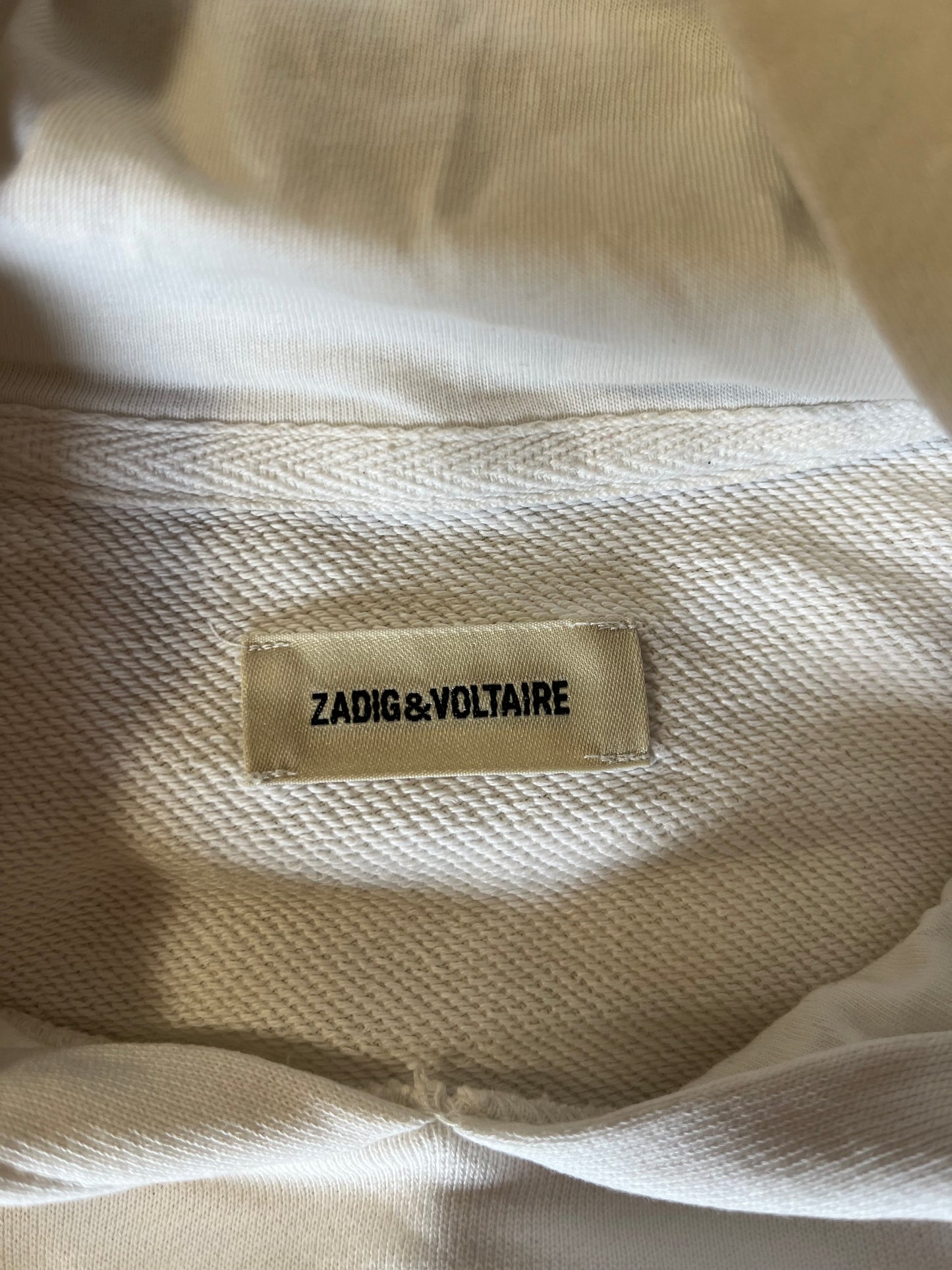 Sweat à capuche blanc Zadig & Voltaire - XS