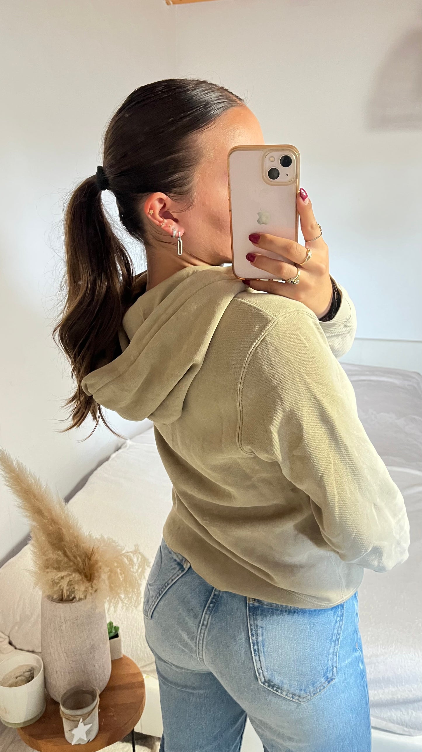 Sweat à capuche beige Ralph Lauren - S