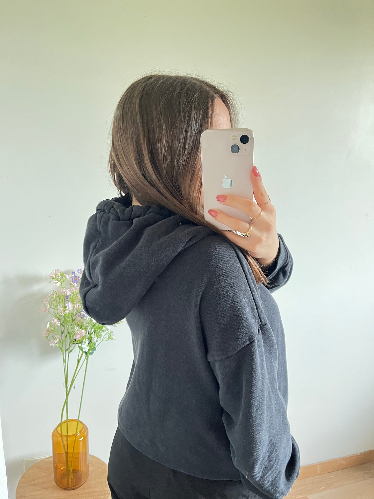 Sweat à capuche noir The Kooples - M