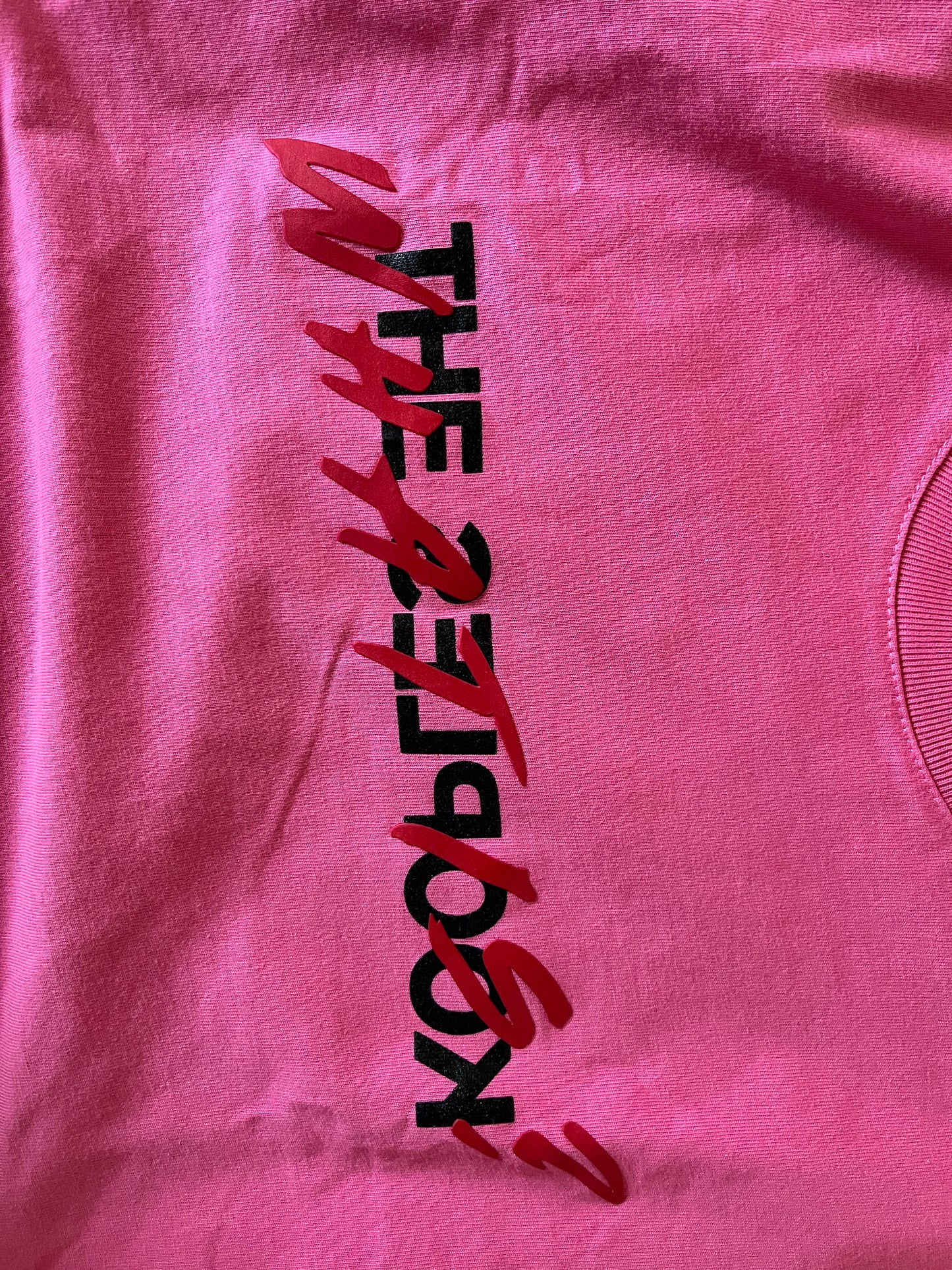 T-shirt rose « What is » The Kooples - M