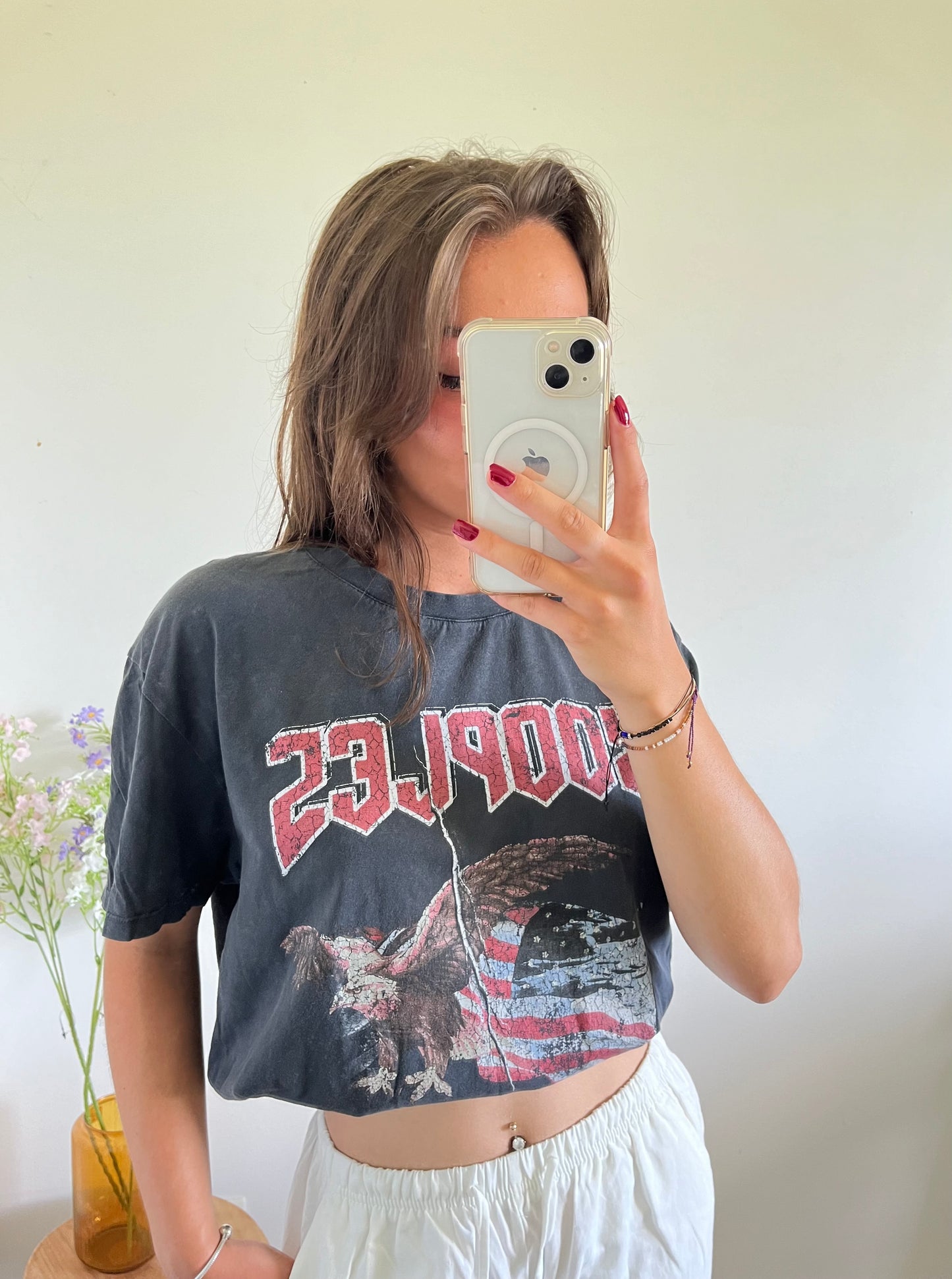 T-shirt vintage noir The Kooples - M