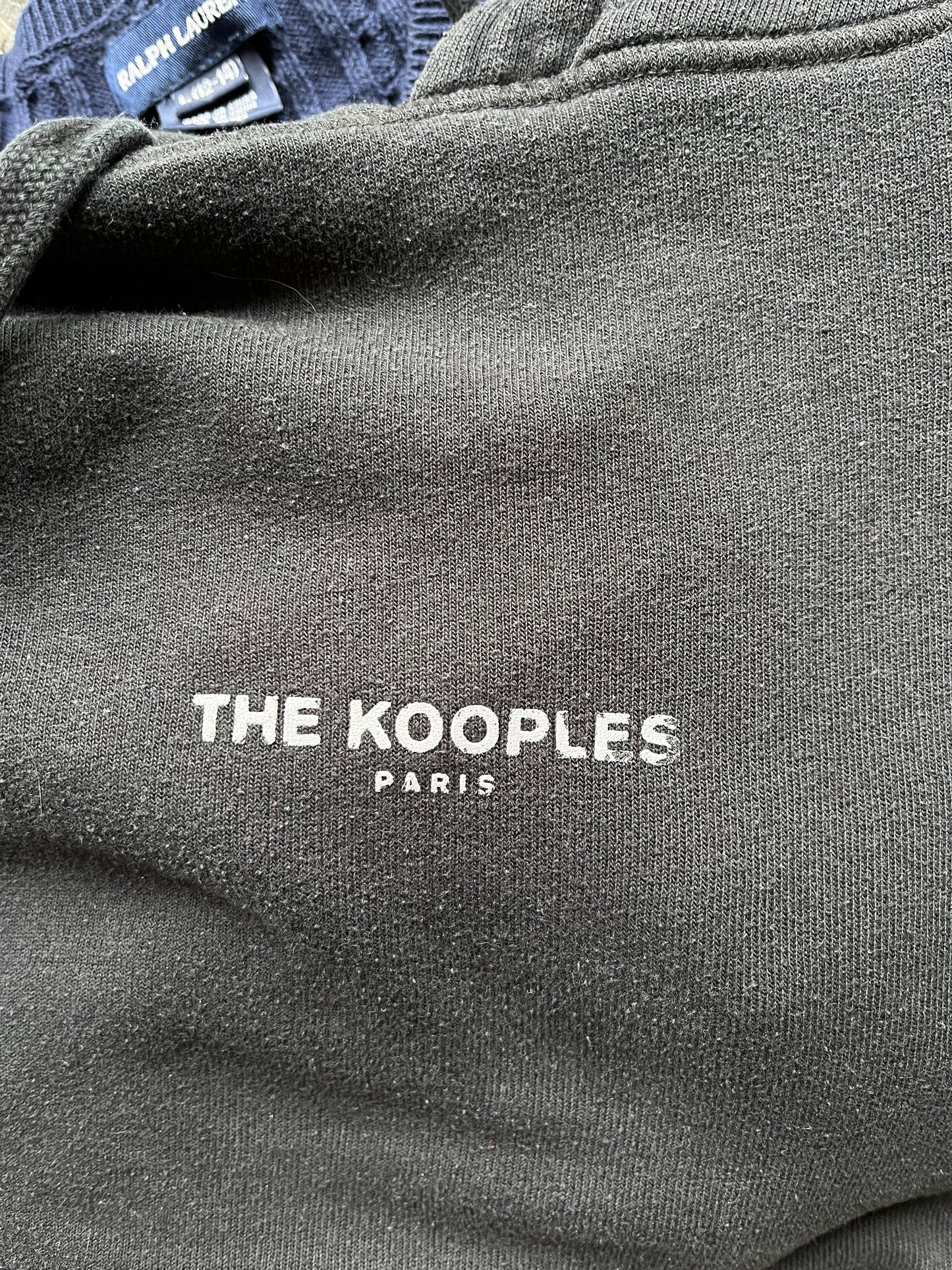 Sweat à capuche noir The Kooples - M