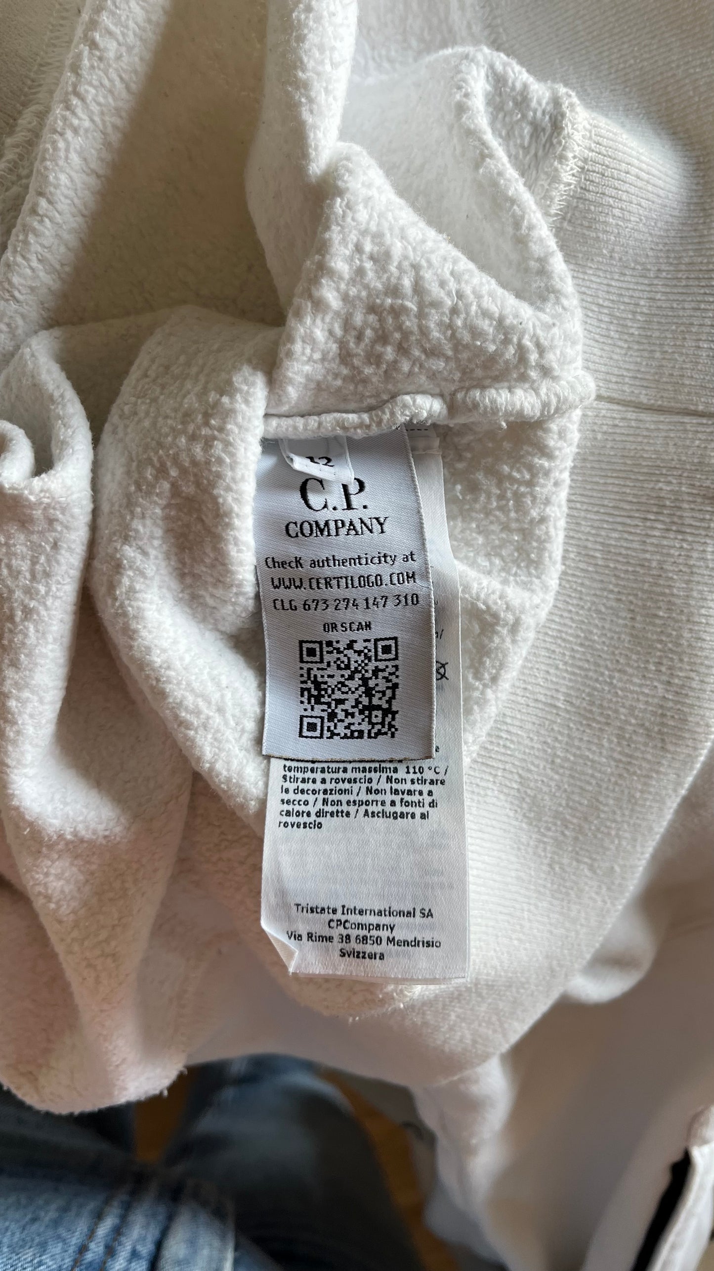 Pull blanc CP Company - S