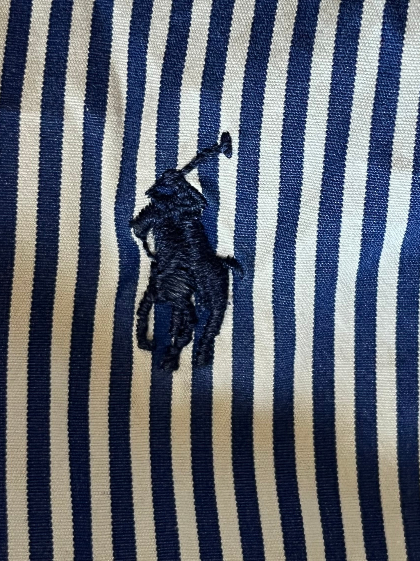 Chemise à rayures bleues Ralph Lauren - S/M