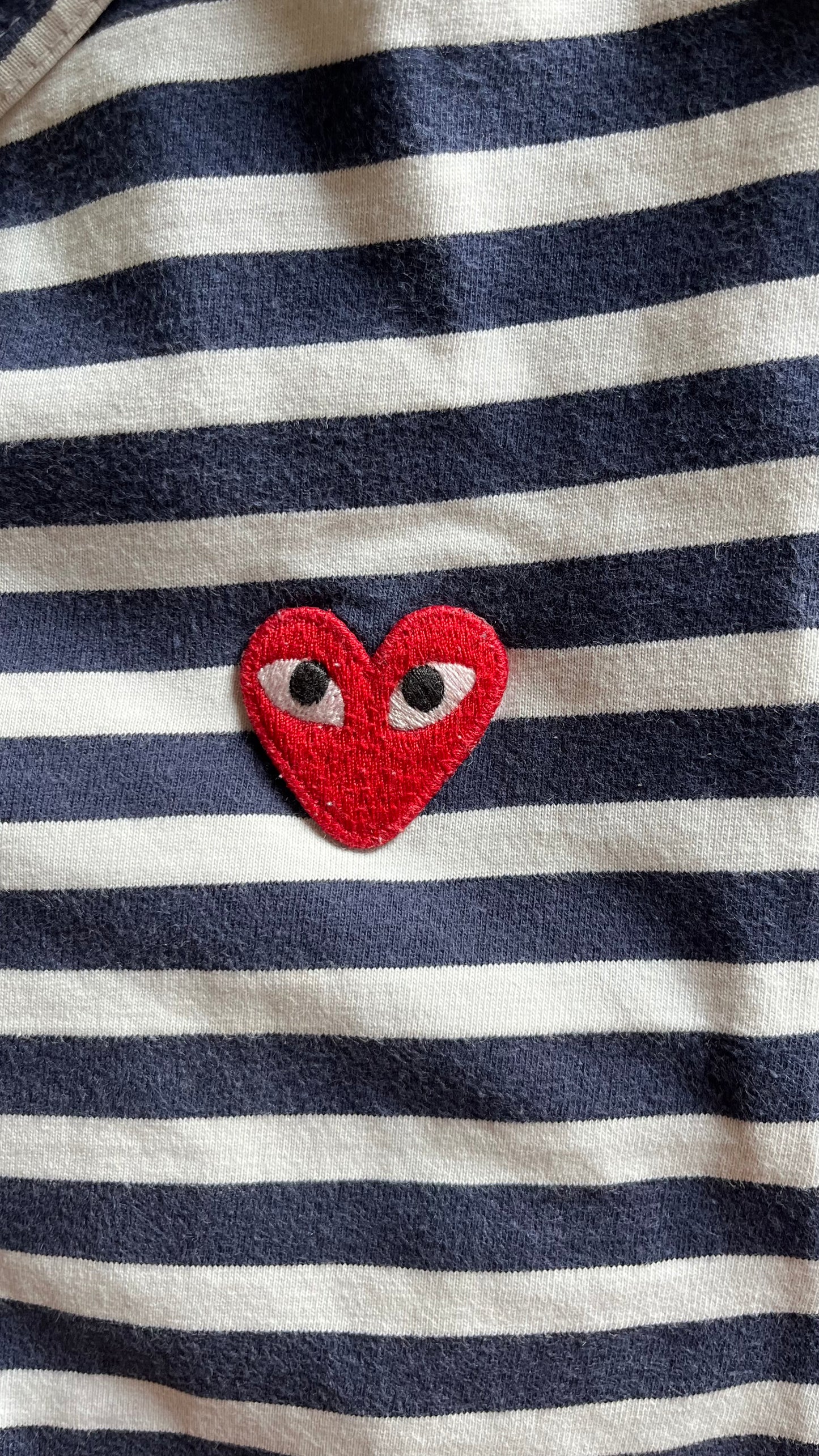 T-shirt marinière Comme Des Garçons - L