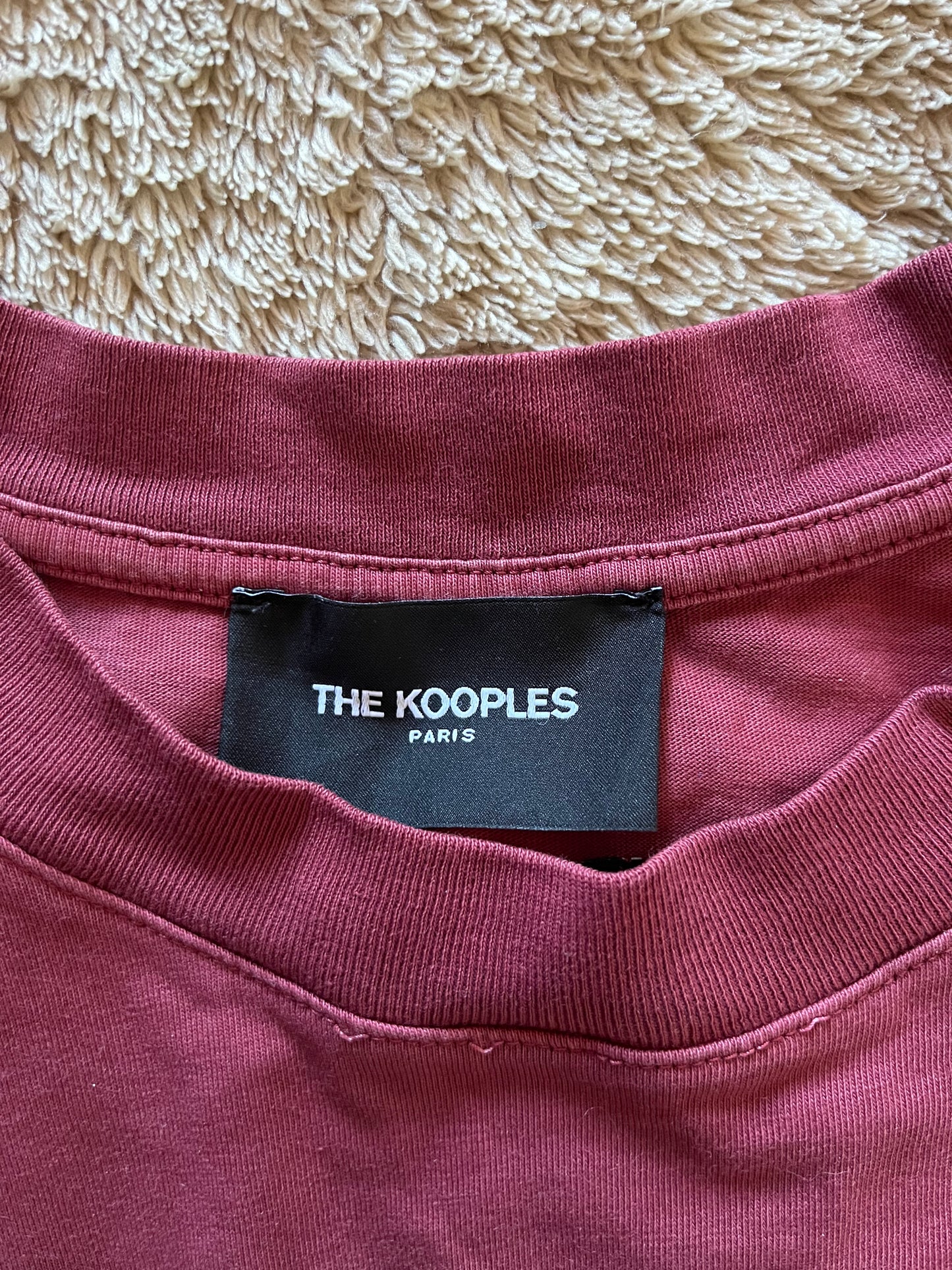 T-shirt bordeaux The Kooples - S