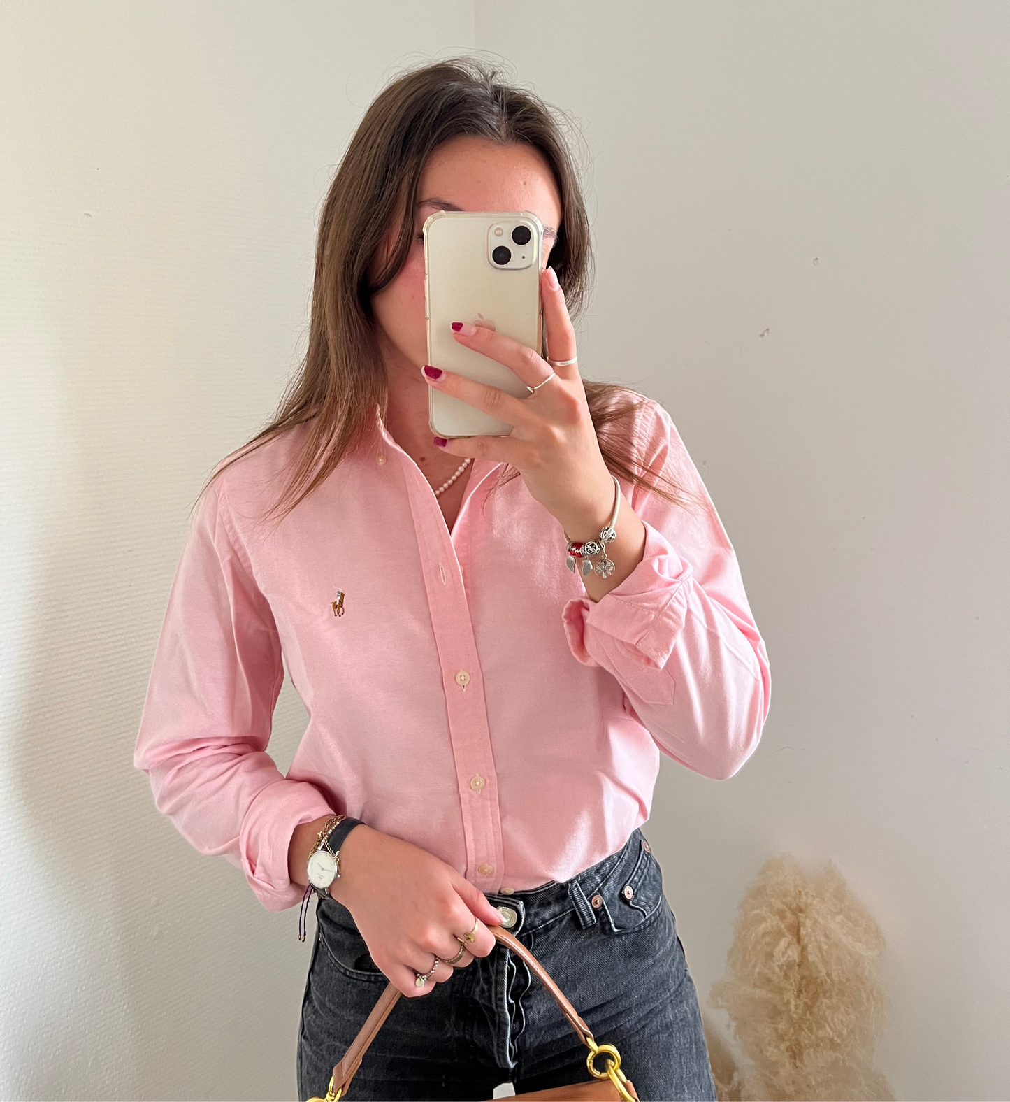Chemise rose Ralph Lauren -S