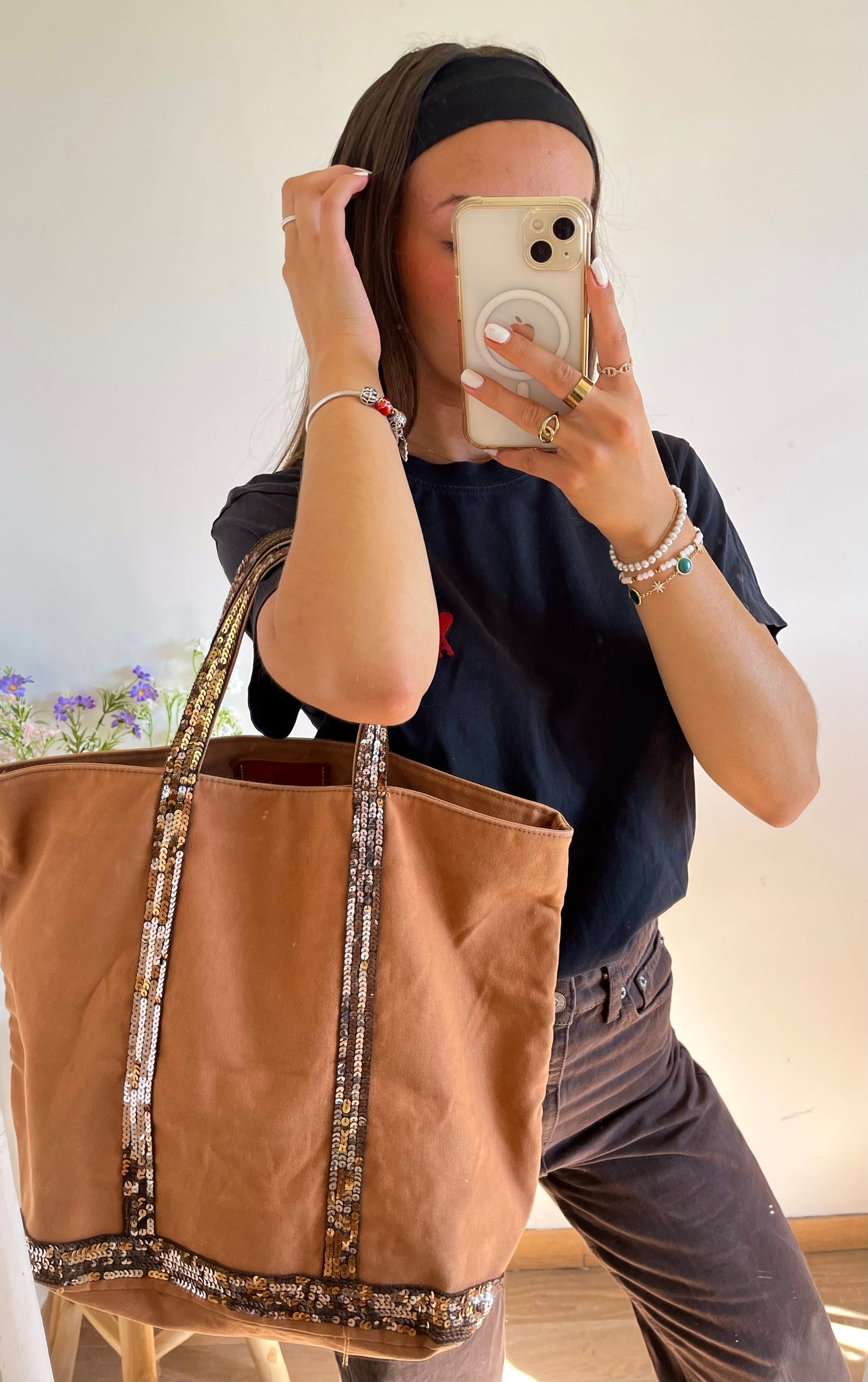 Sac cabas caramel Vanessa Bruno