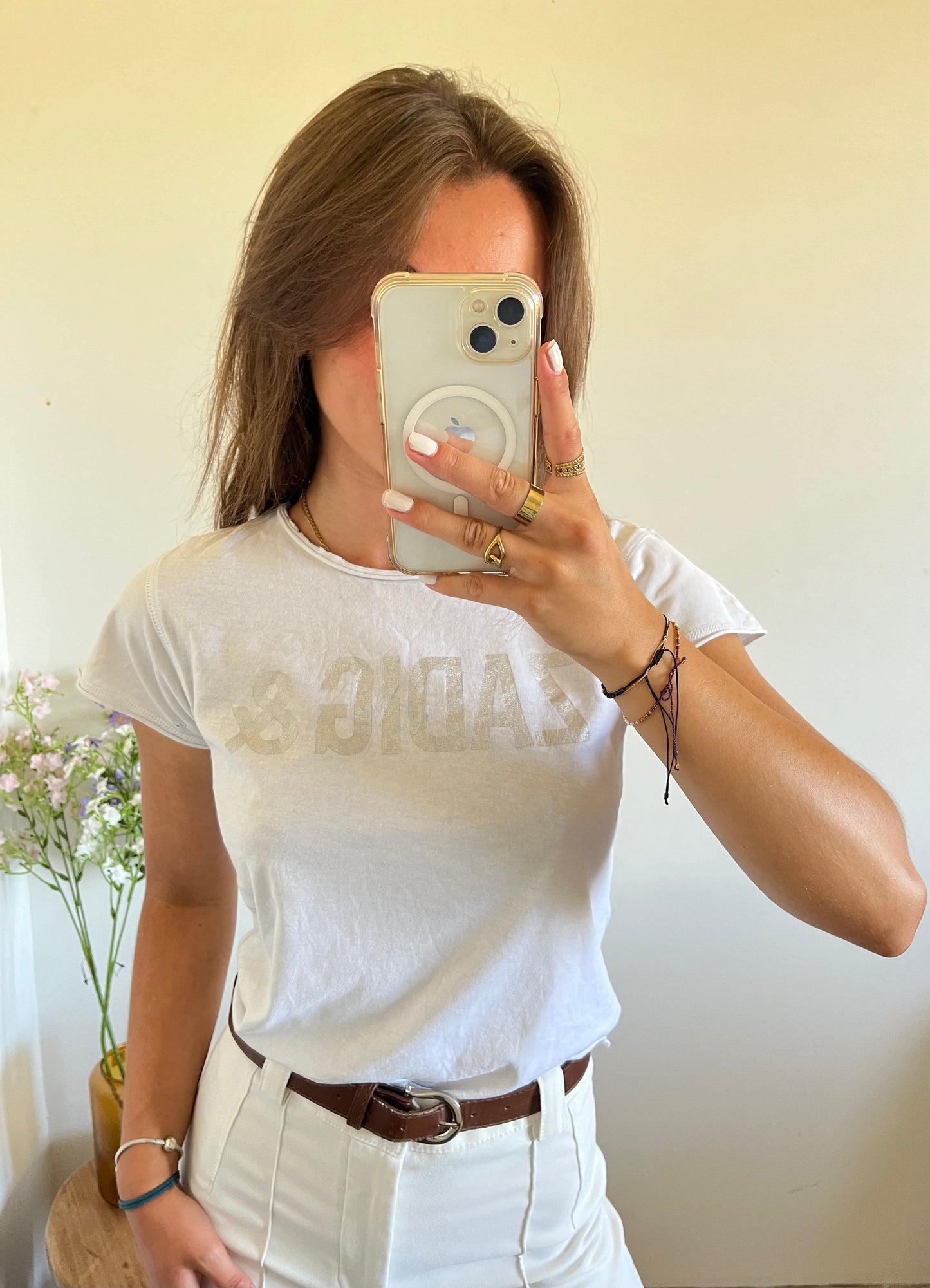 T-shirt blanc Zadig & Voltaire - XS