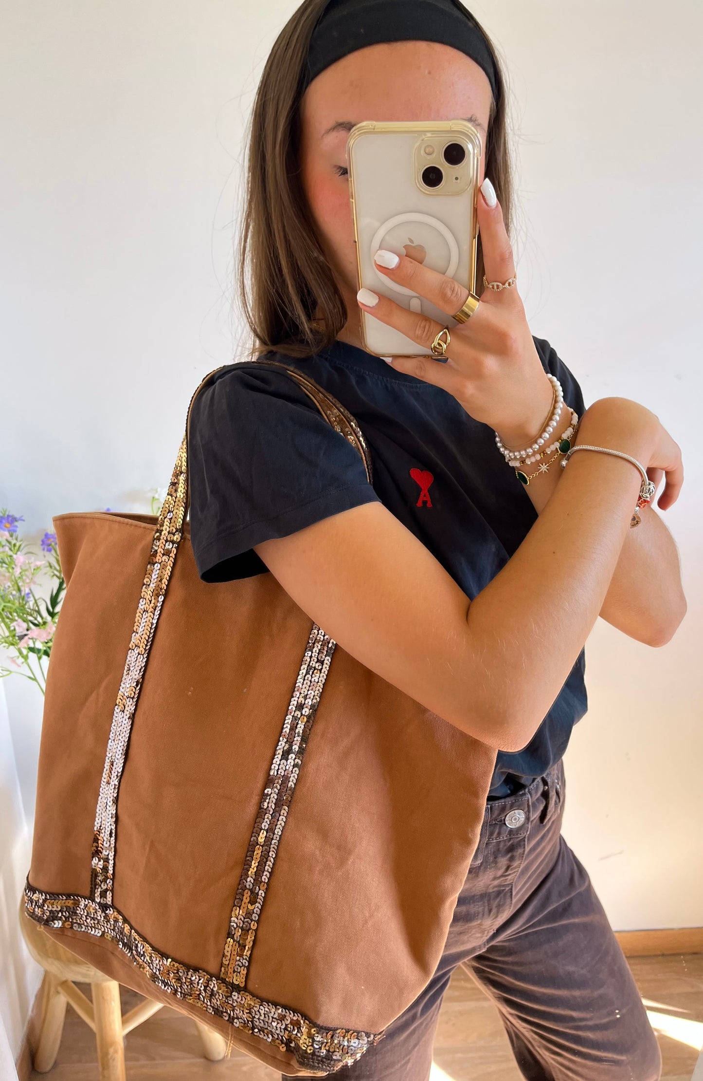 Sac cabas caramel Vanessa Bruno