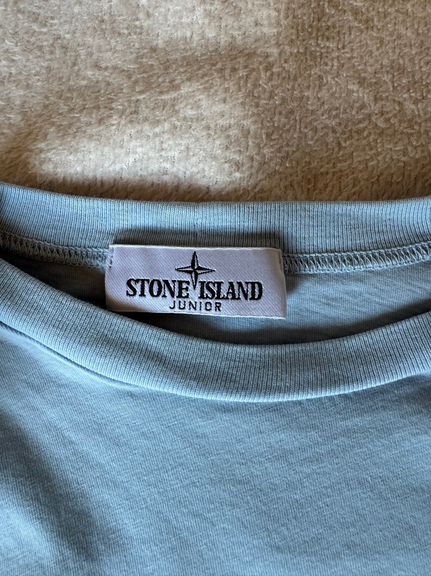 T-shirt bleu ciel Stone Island - M