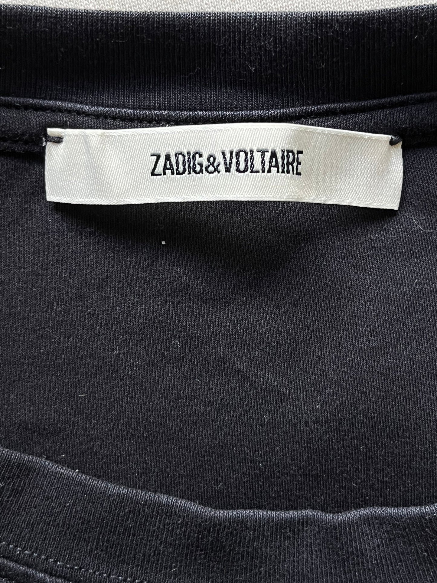 T-shirt manches courtes noir uni Zadig & Voltaire - M