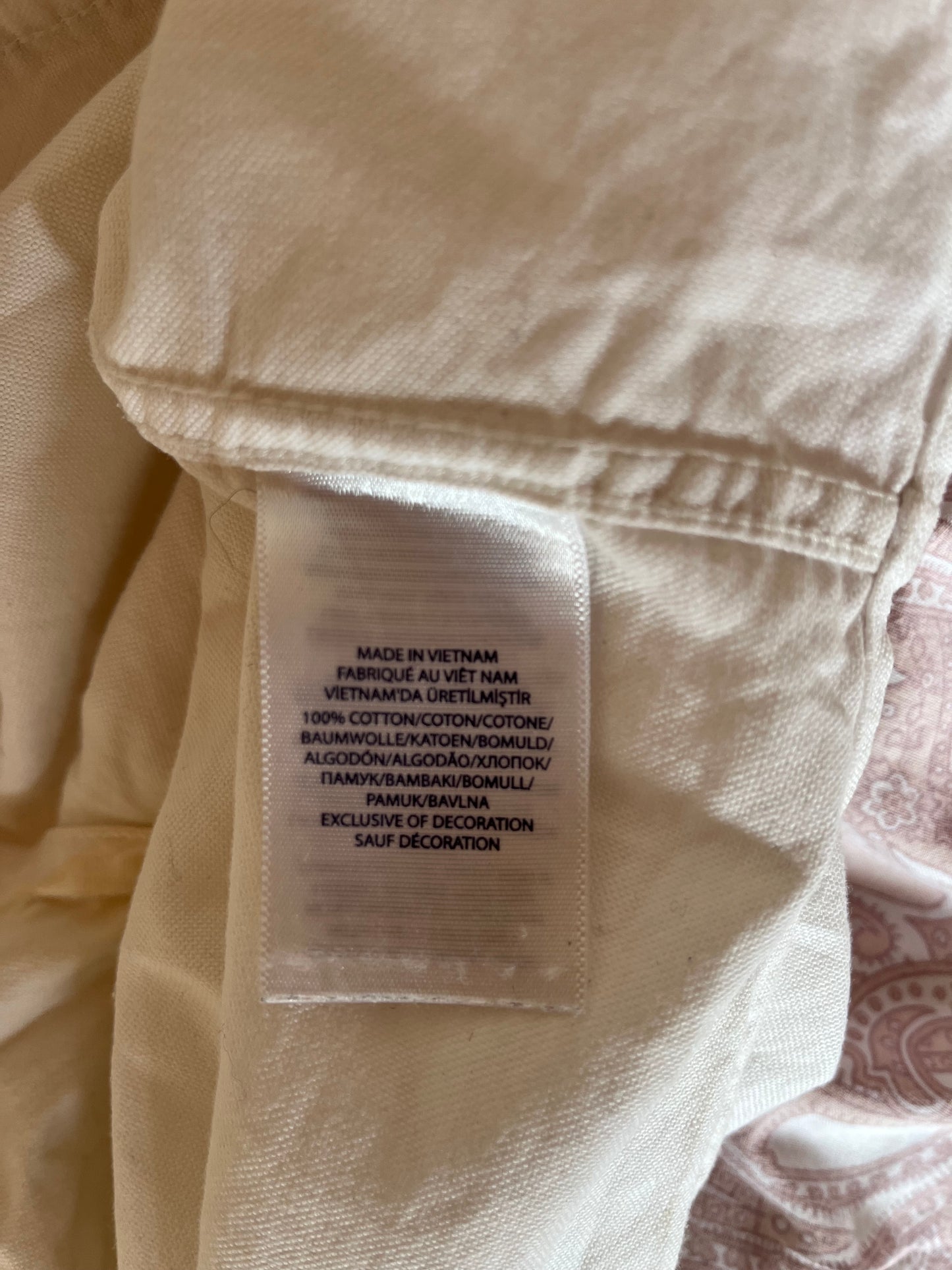 Chemise manche courte blanche Ralph Lauren - S