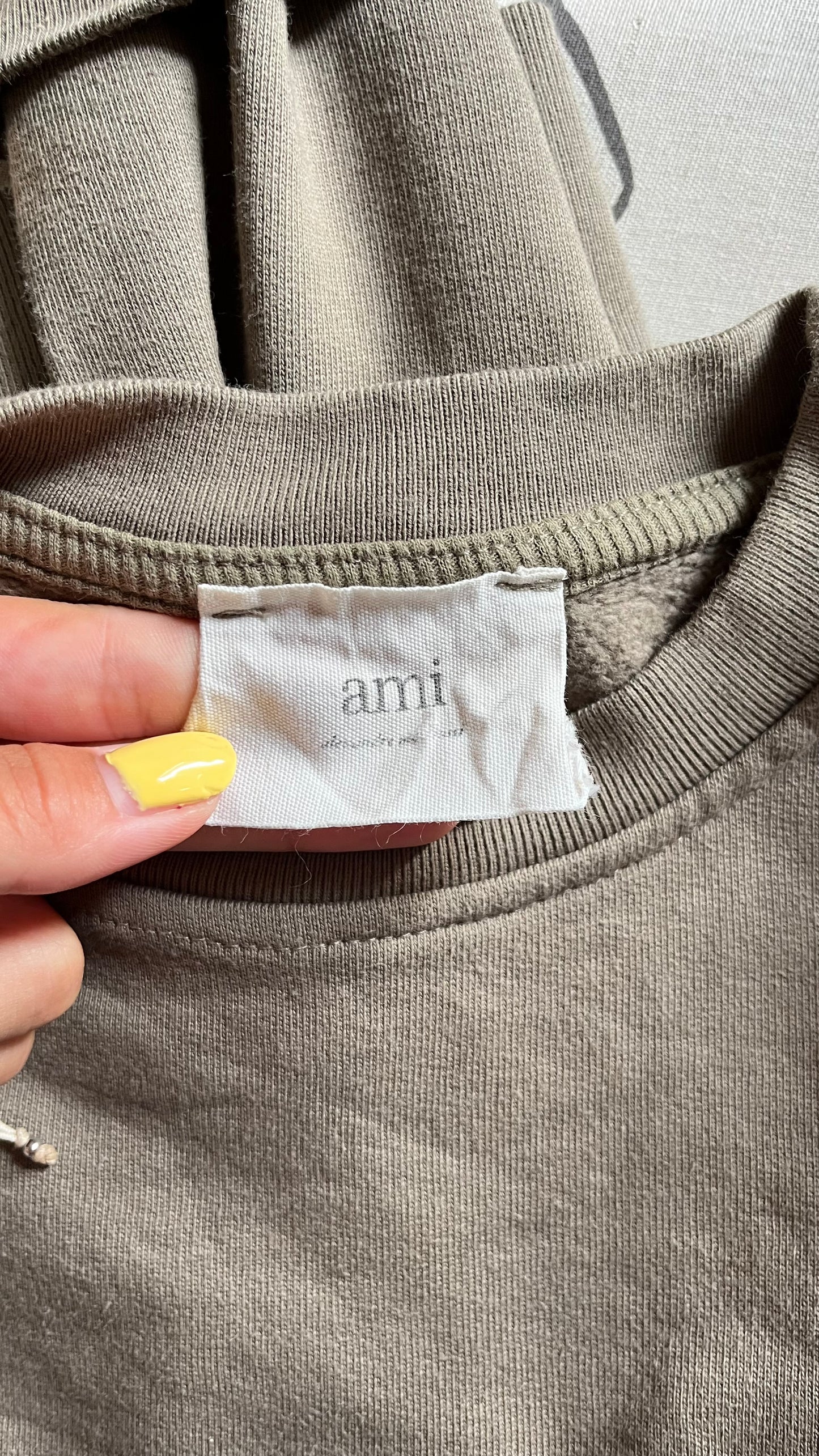 Pull beige Ami Paris - S