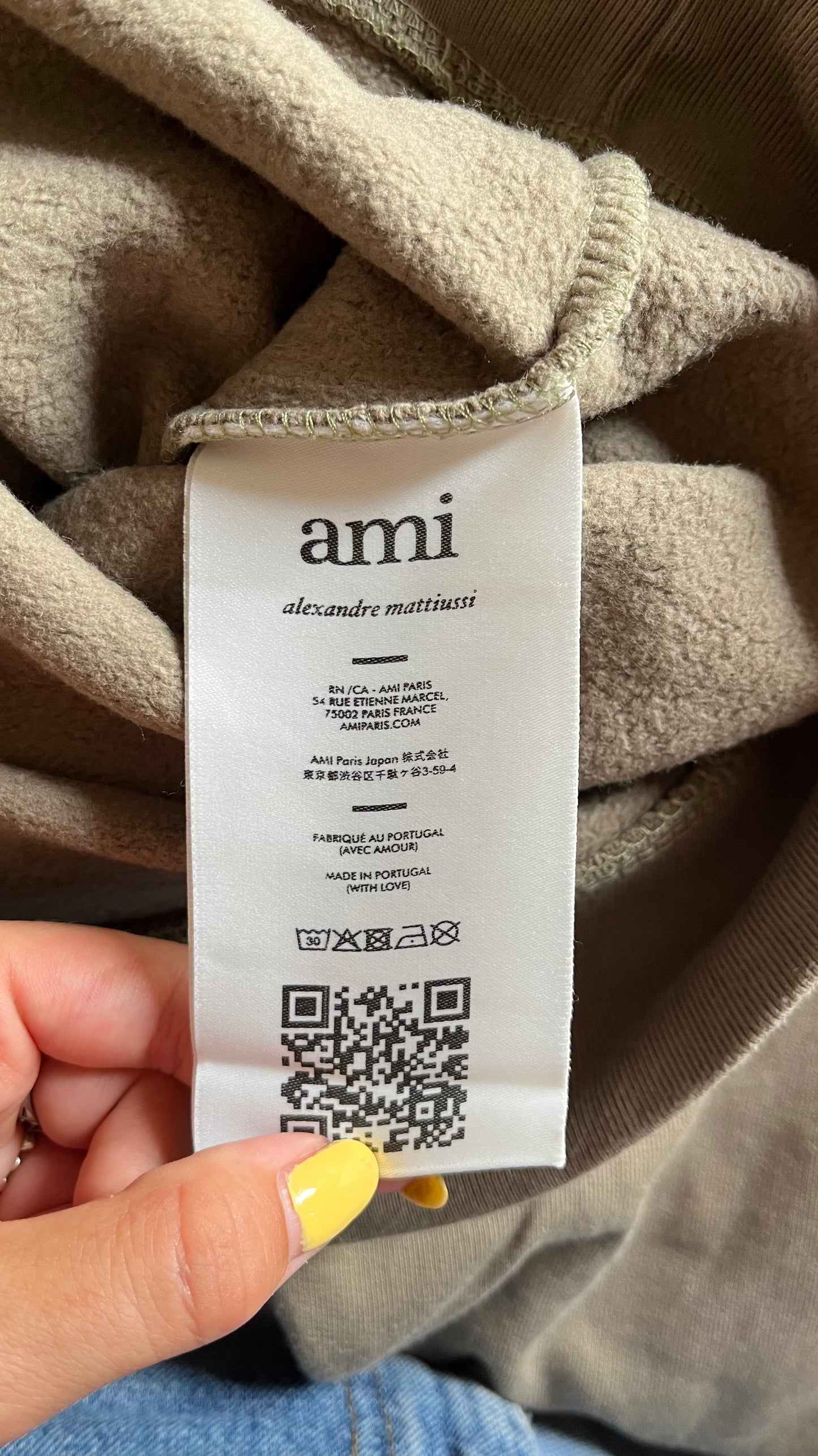 Pull beige Ami Paris - S
