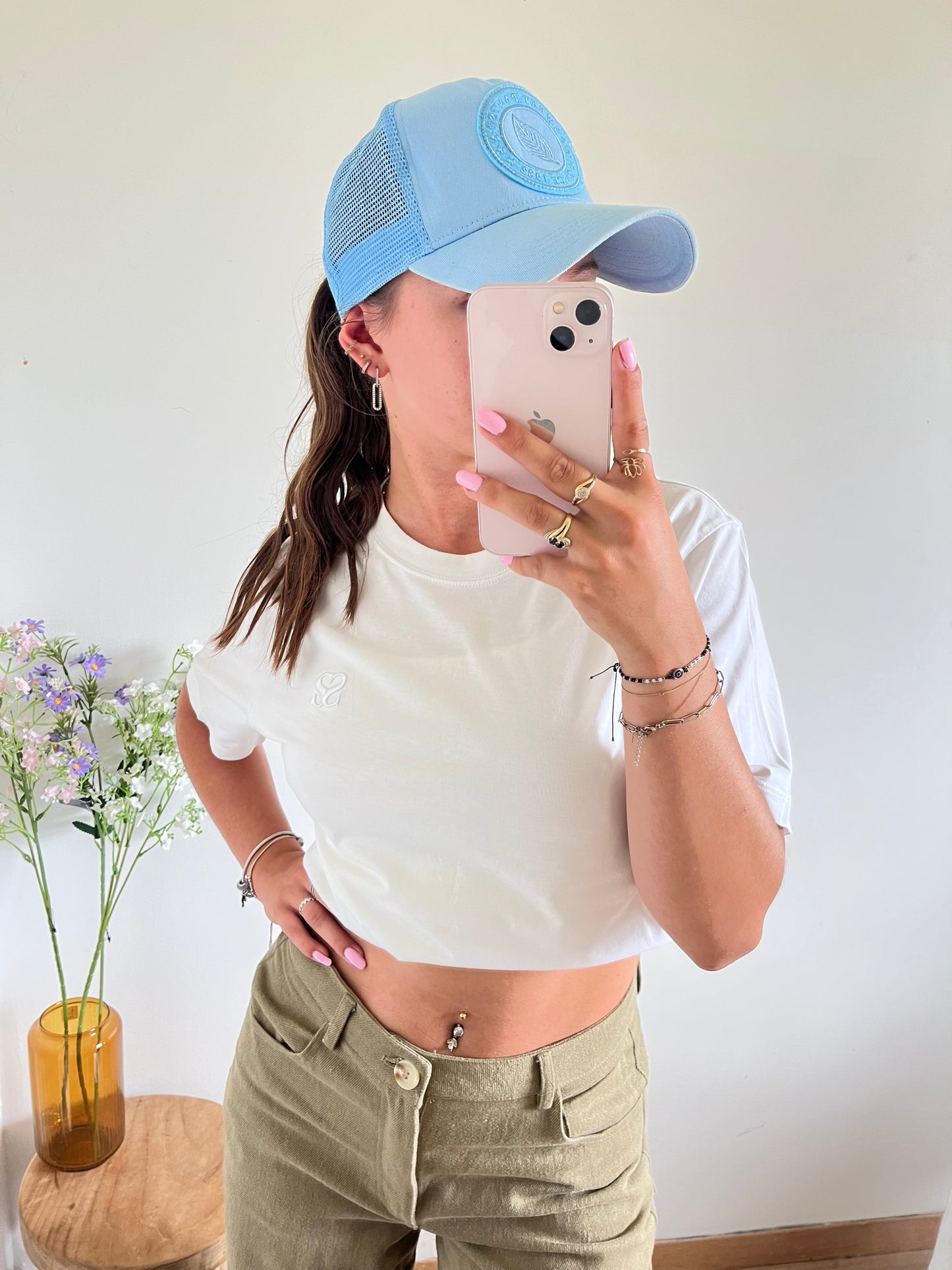 Casquette bleu pastel Sweet Pants - TU