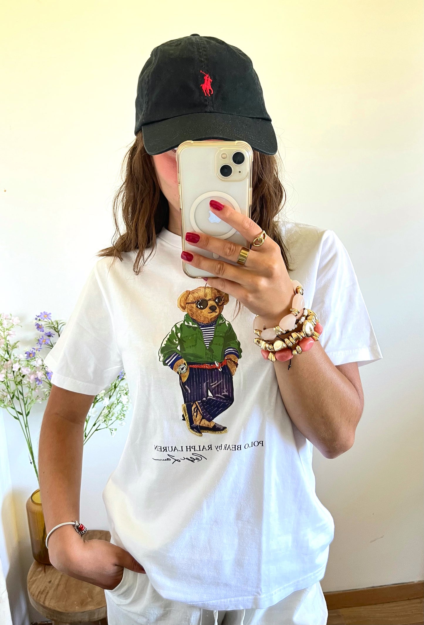 Casquette noire Ralph Lauren - TU