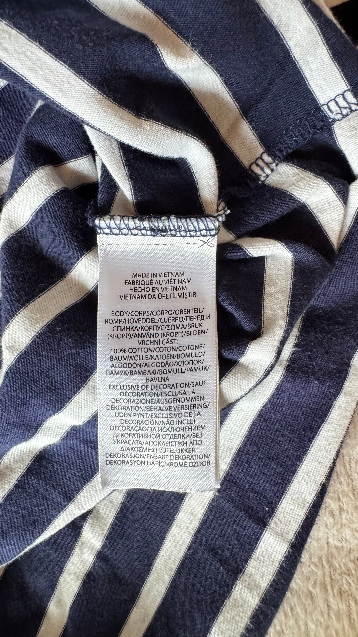 T-shirt marinière Ralph Lauren - M