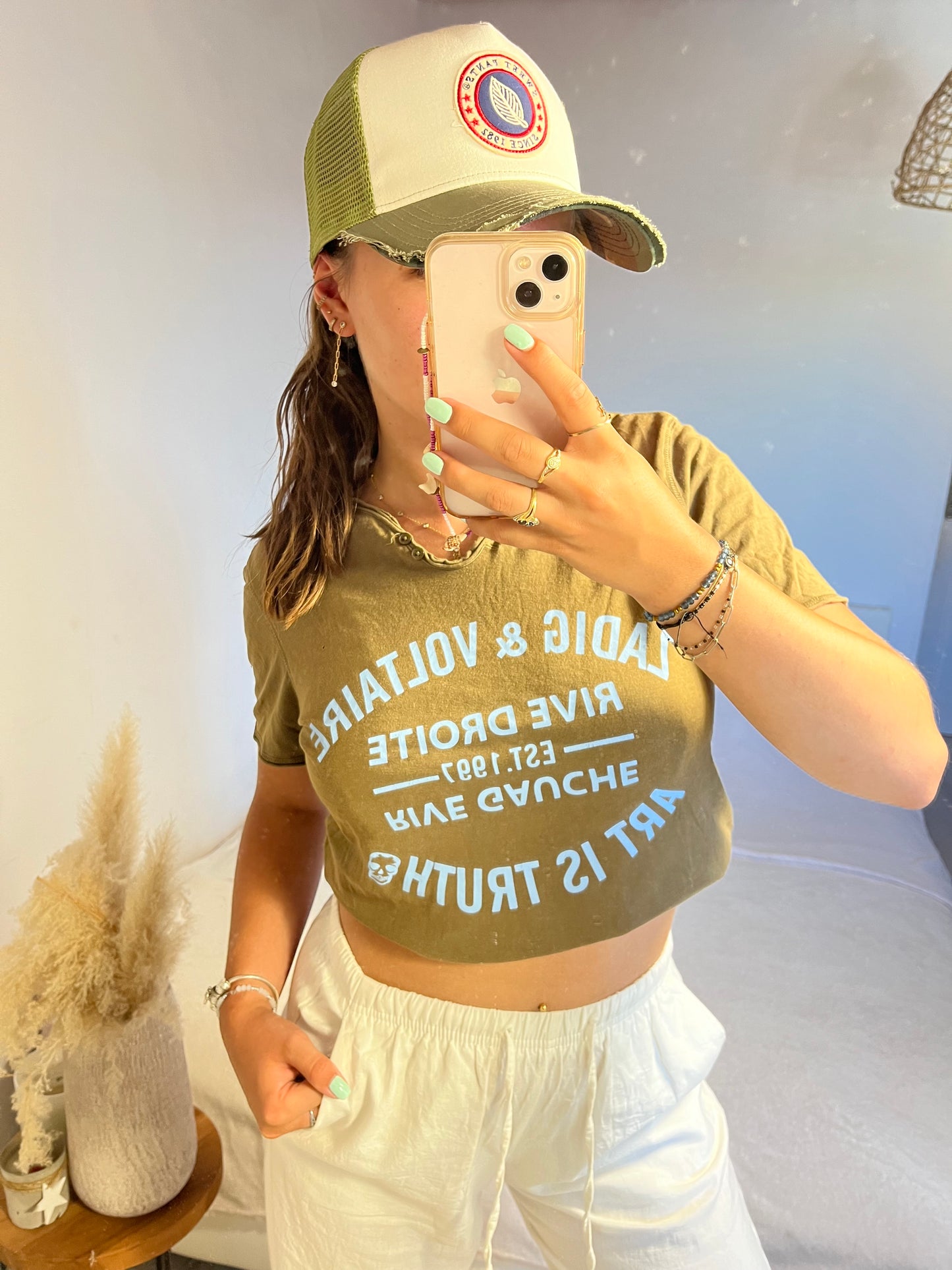 T-shirt kaki Zadig & Voltaire - S