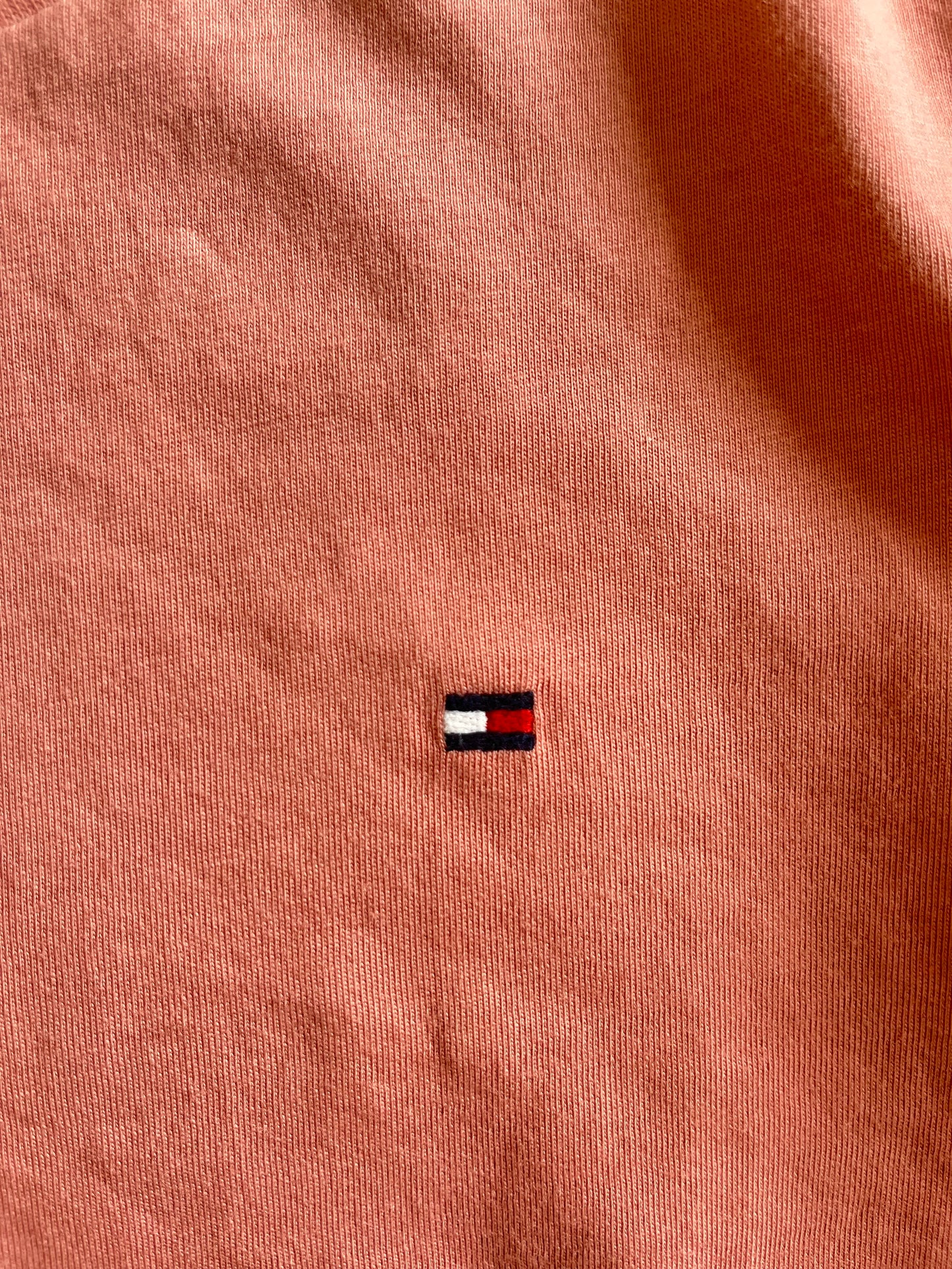 T-shirt col rond saumon Tommy Hilfiger - XS