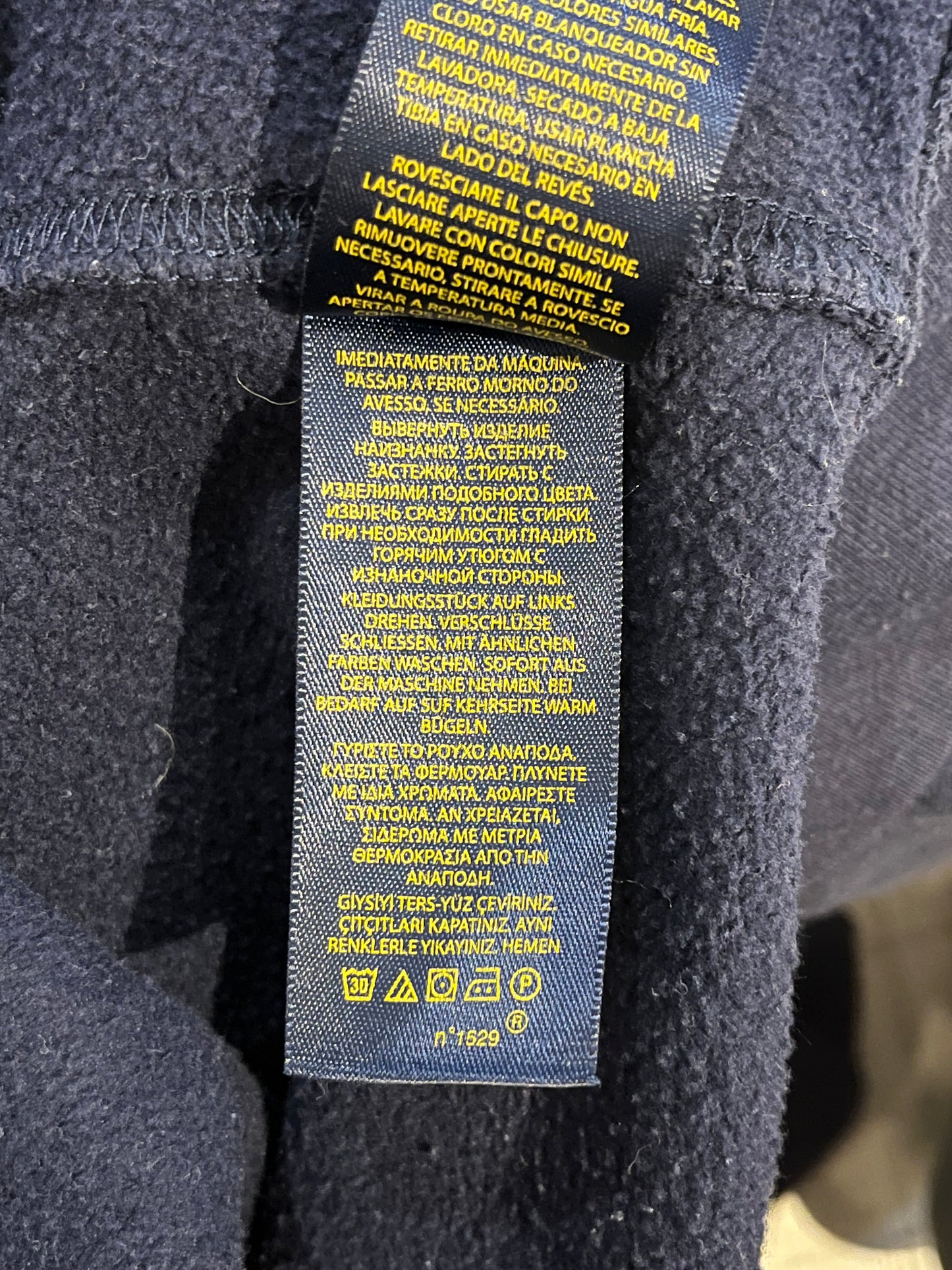 Veste à capuche marine Ralph Lauren - S