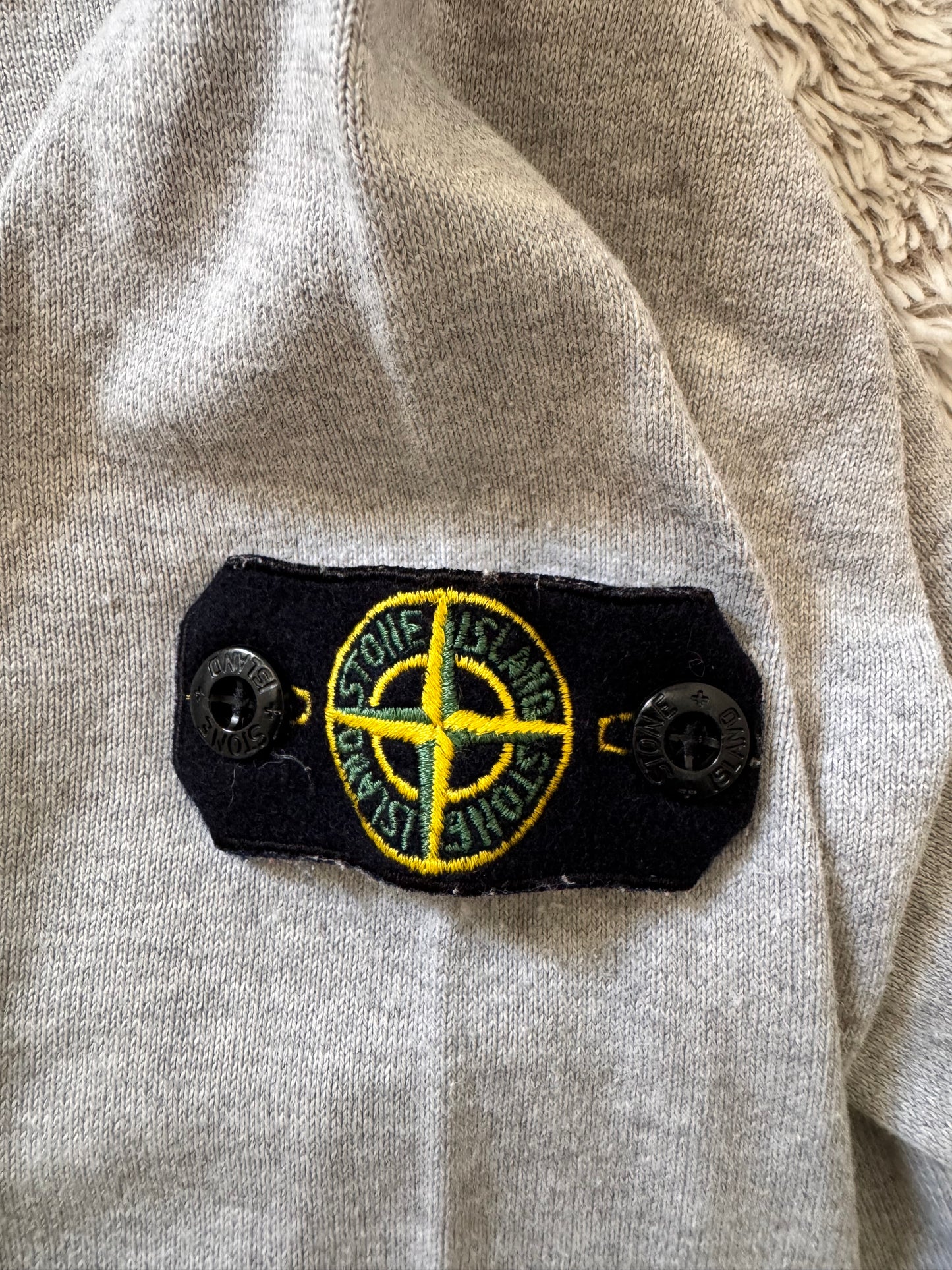 Pull léger gris Stone Island - XS