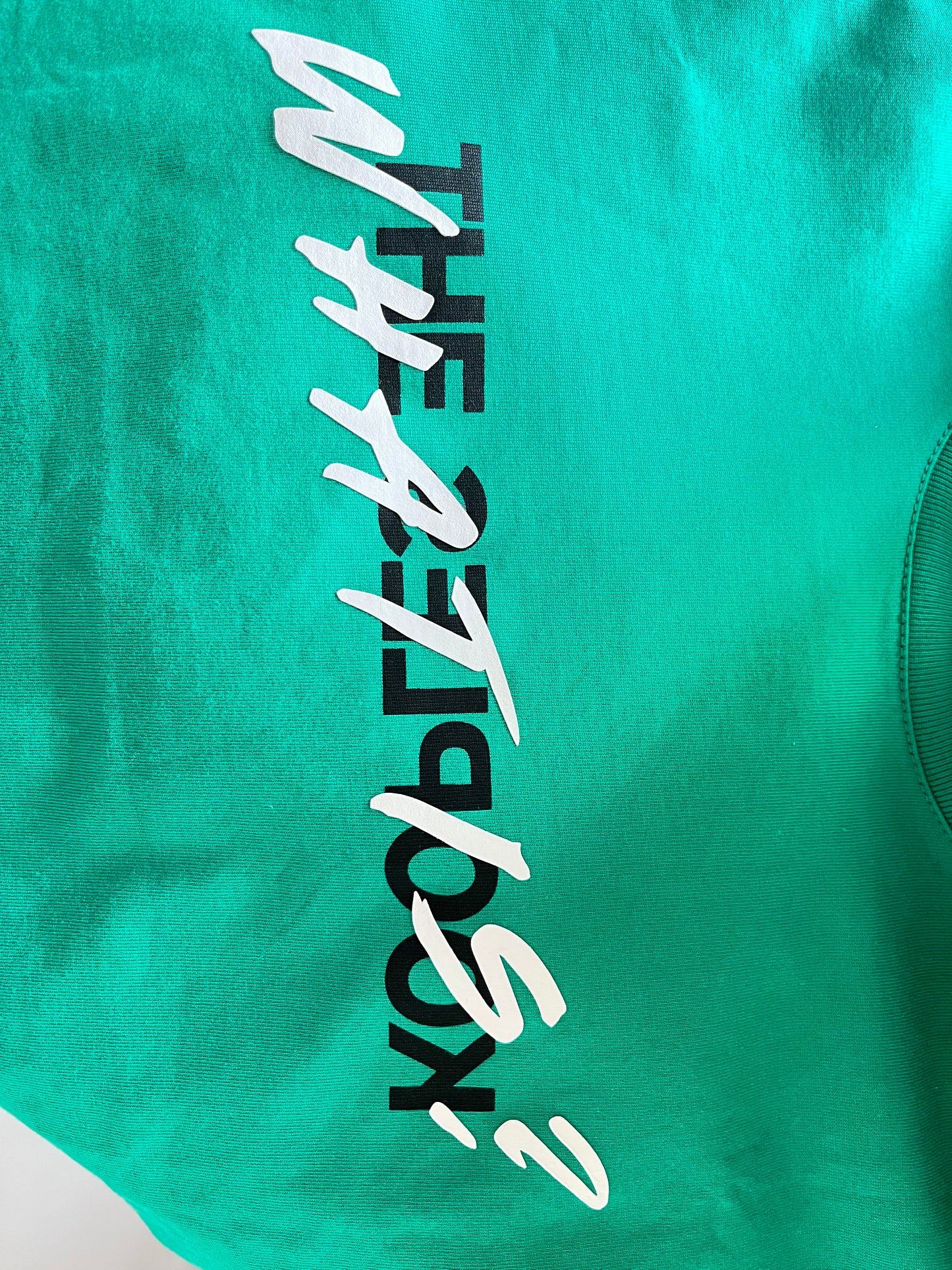 T-shirt vert « What is? » The Kooples - S