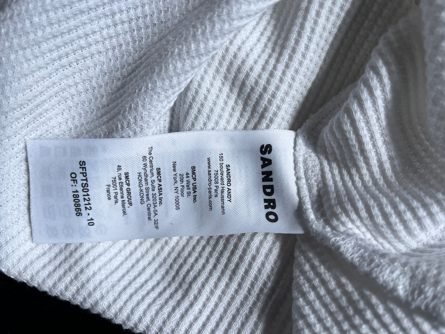 Débardeur blanc Sandro - S