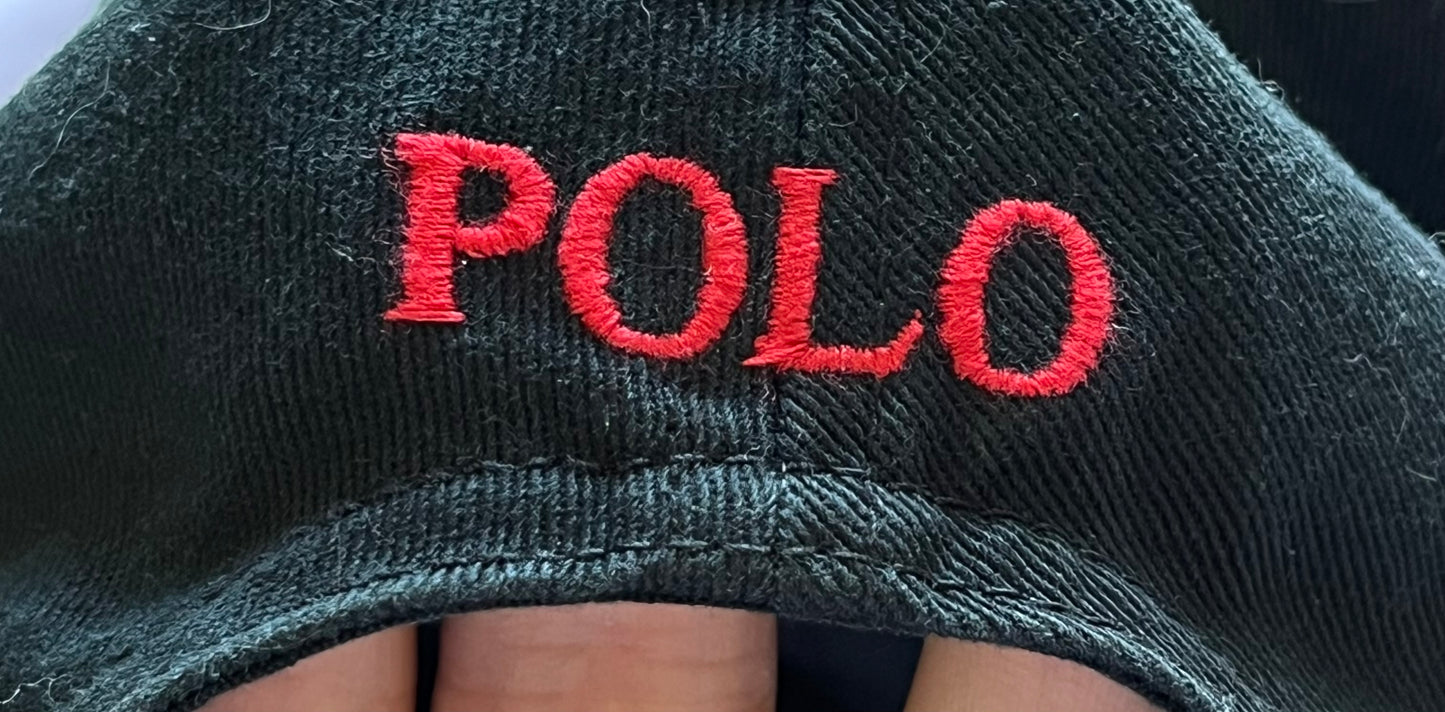 Casquette noire Ralph Lauren - TU