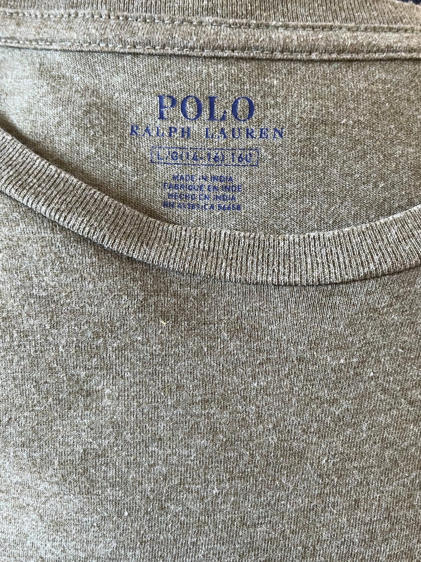 T-shirt manches longues kaki Ralph Lauren - M