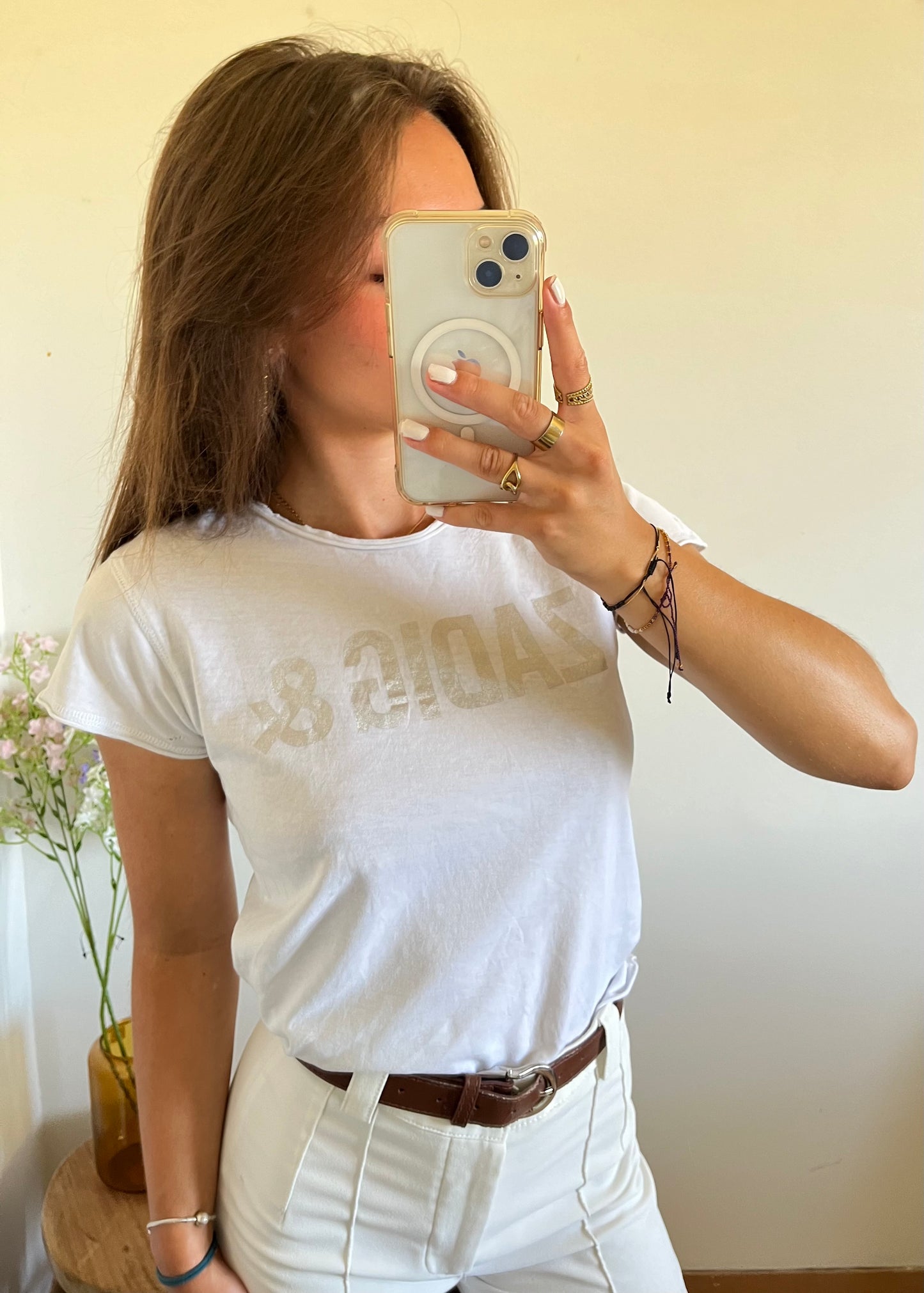 T-shirt blanc Zadig & Voltaire - XS