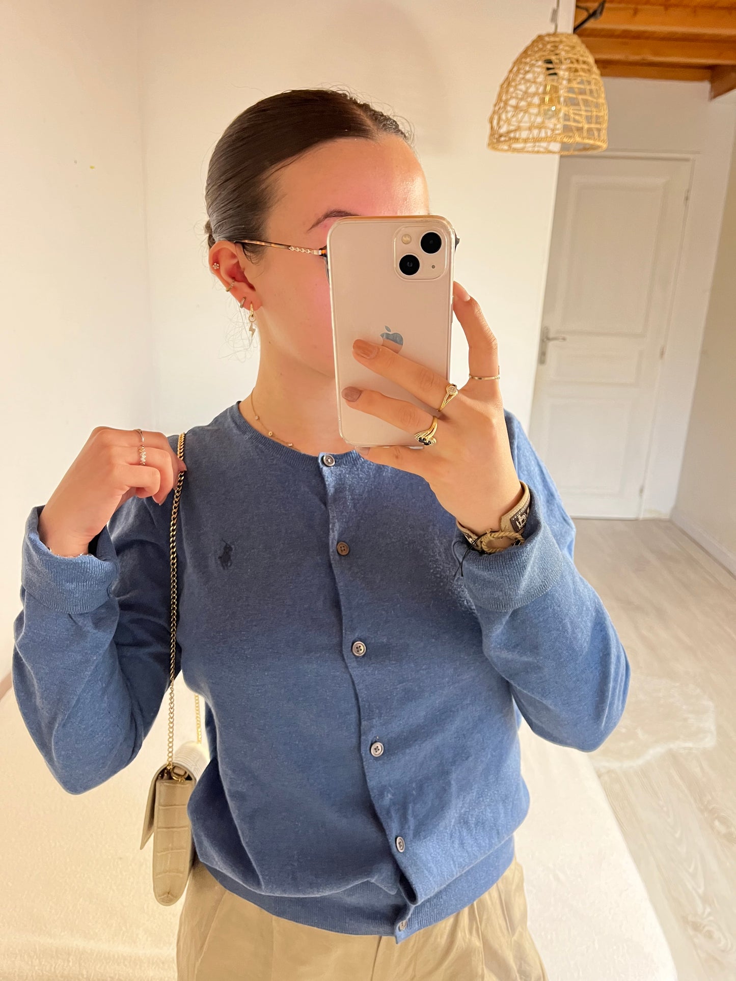 Gilet bleu Ralph Lauren - M