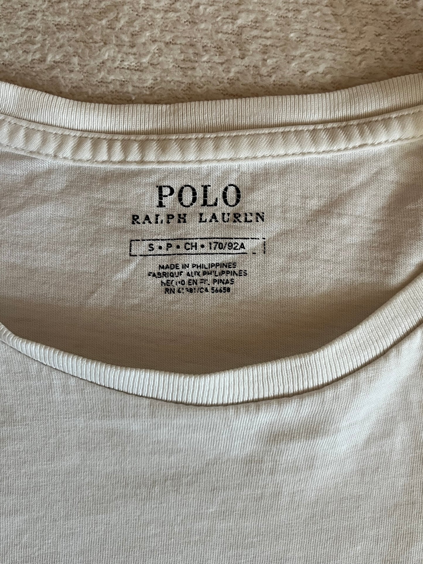 T-shirt blanc nounours Ralph Lauren - S