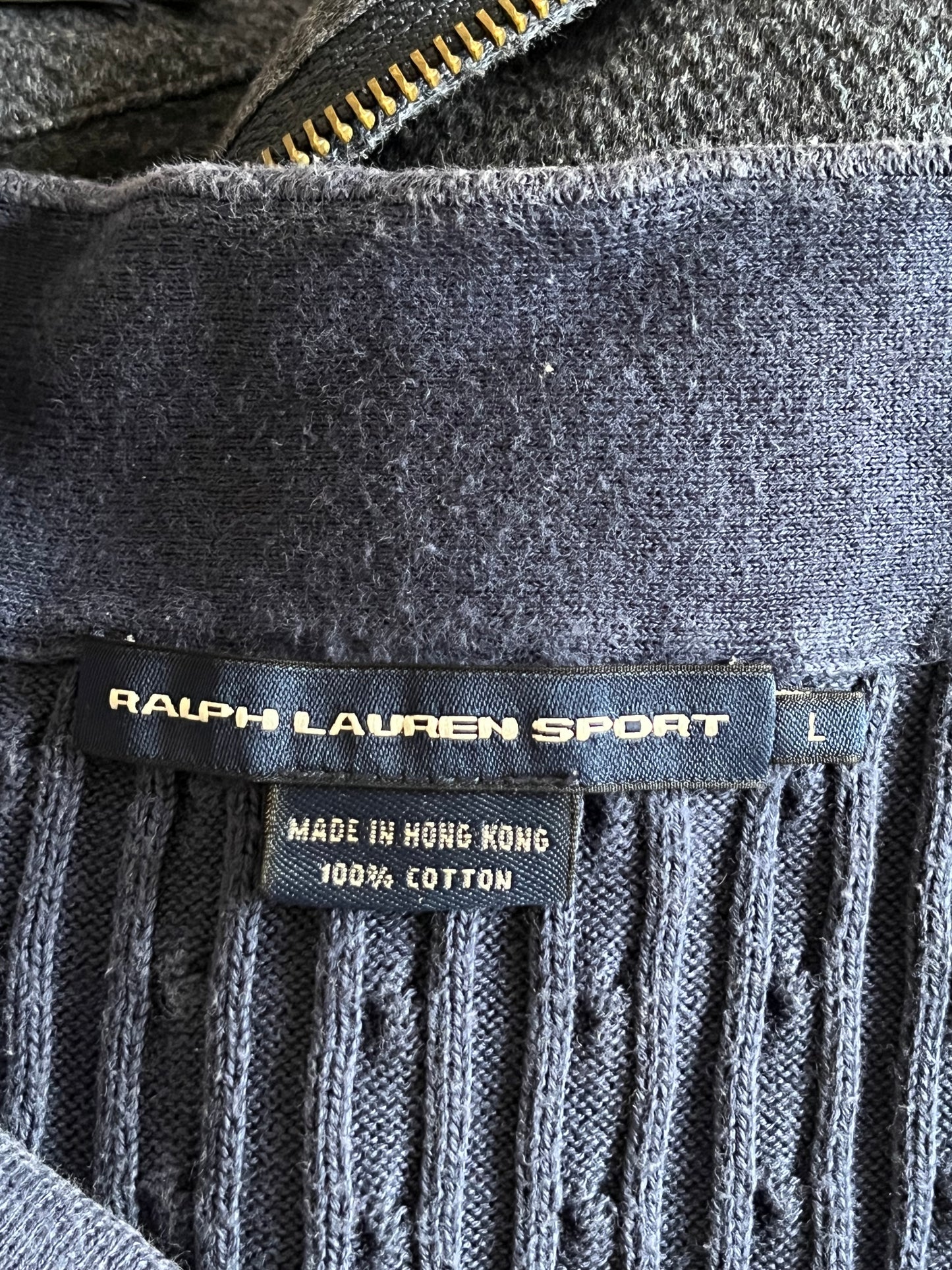 T-shirt torsadé old school Ralph Lauren - M/L