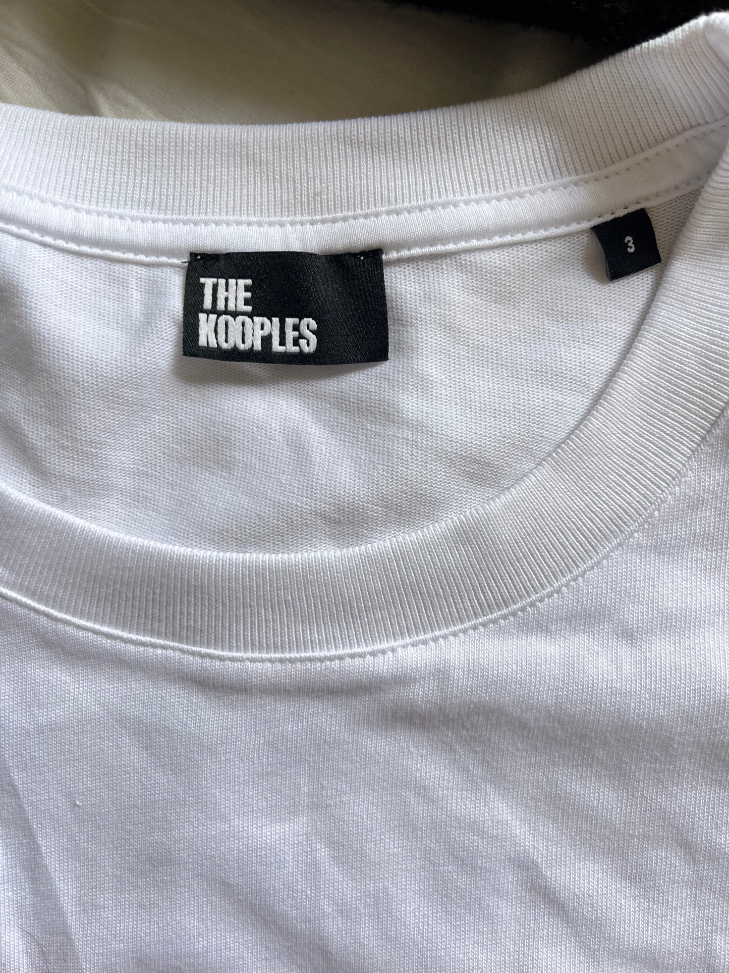 T-shirt blanc I Love The Kooples - L femme / M homme