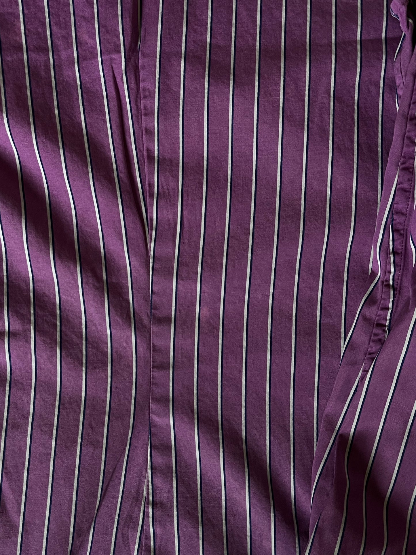 Chemise rayée violette Ralph Lauren - XS