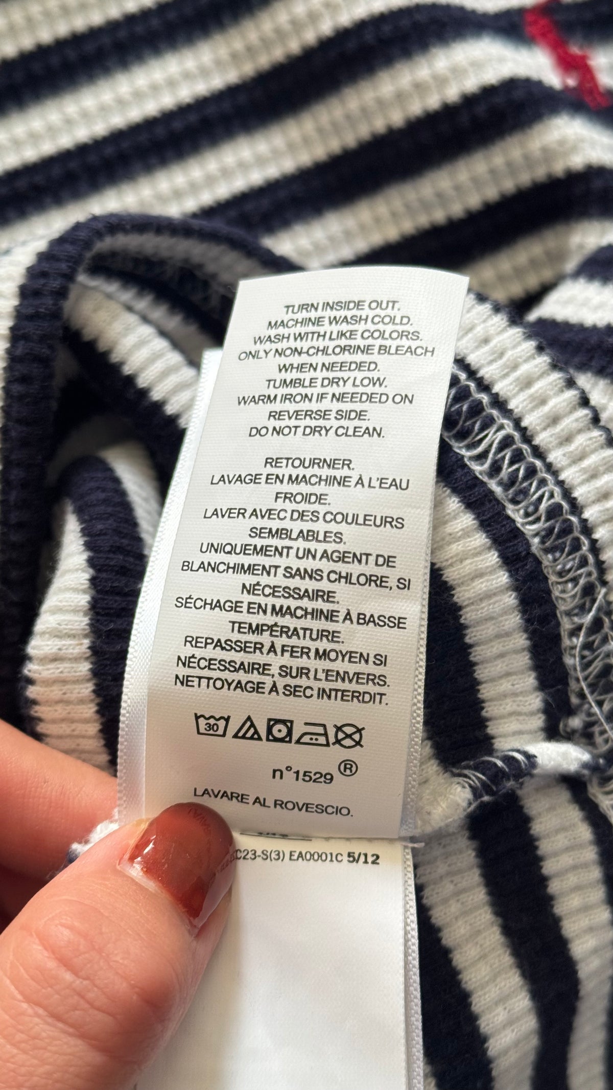 Pull marinière Ralph Lauren - S