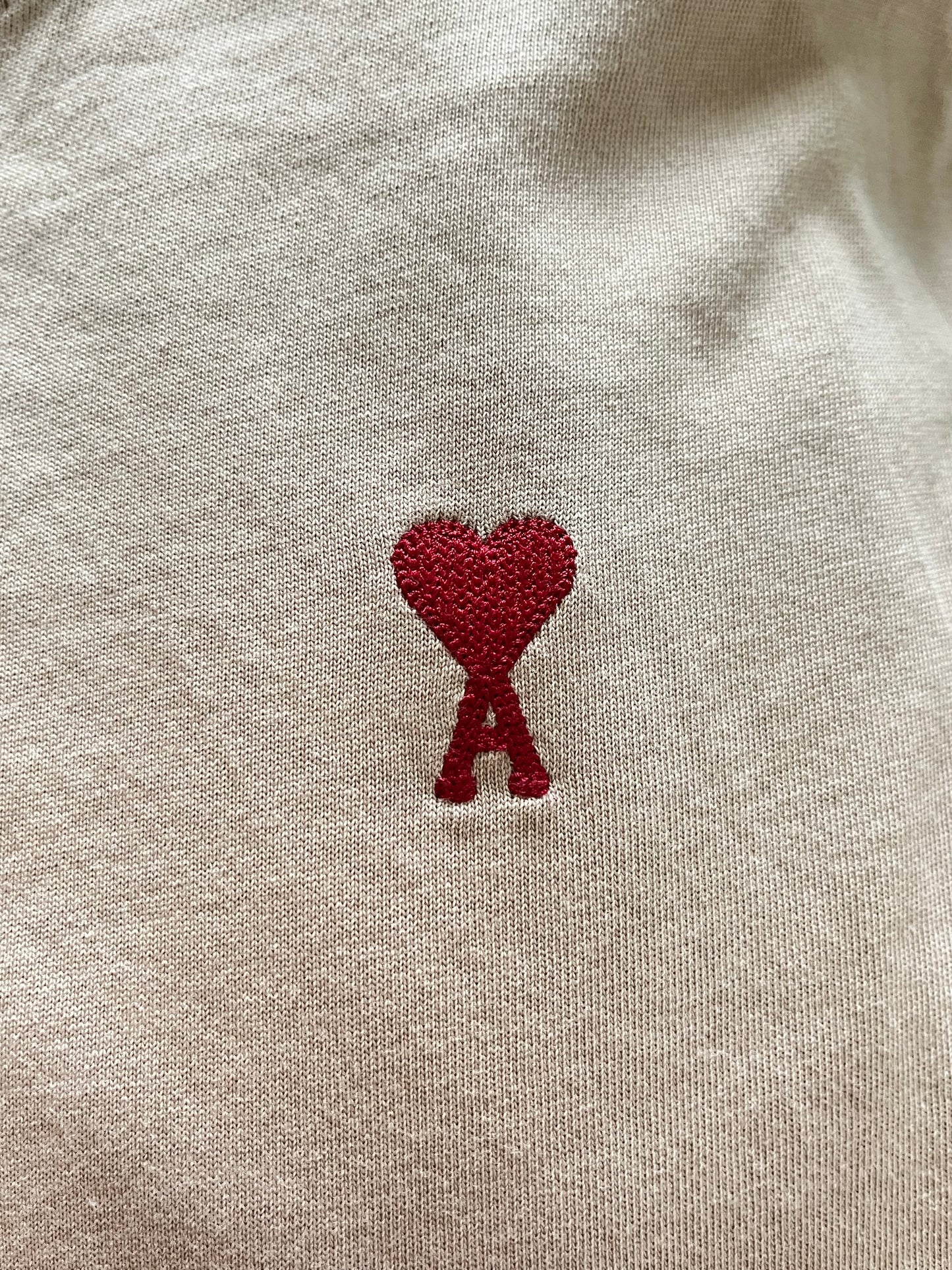 T-shirt beige Ami Paris - M homme / XL femme