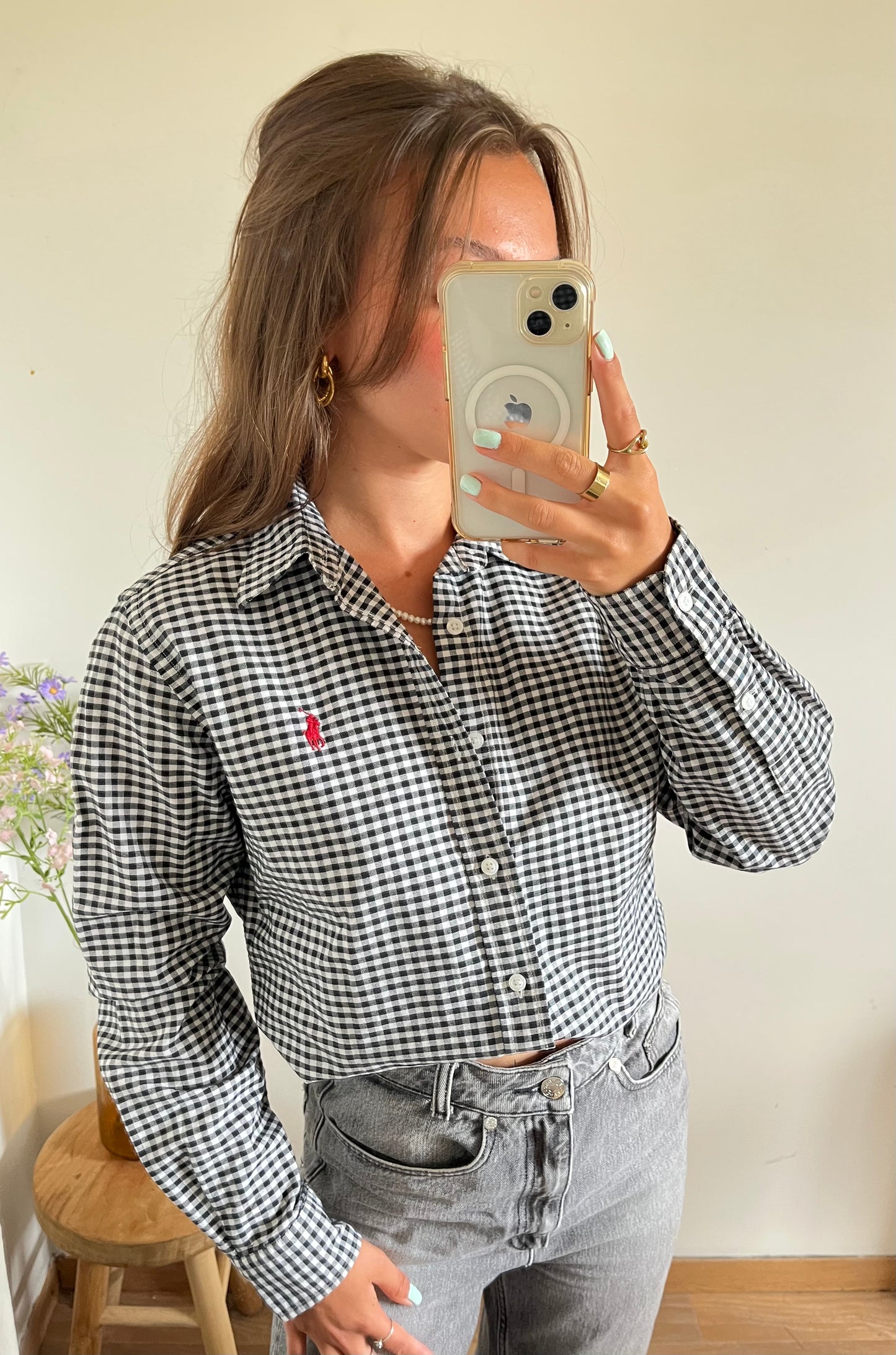Chemise à carreaux Ralph Lauren - M